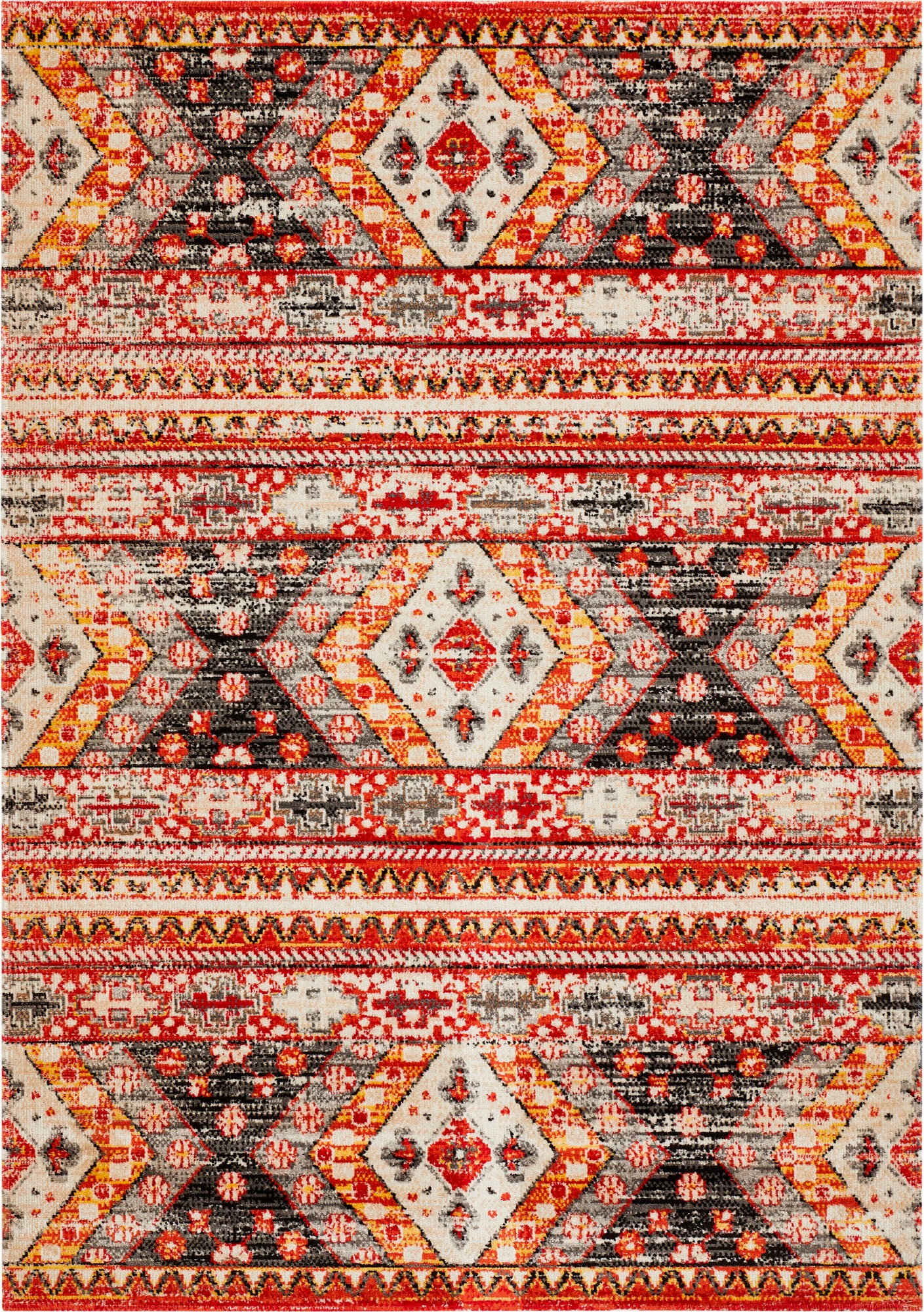 Andiamo Teppich »Colore«, rechteckig, 5 mm Höhe, verschieden Designs, In- und Outdoor geeignet, Wohnzimmer