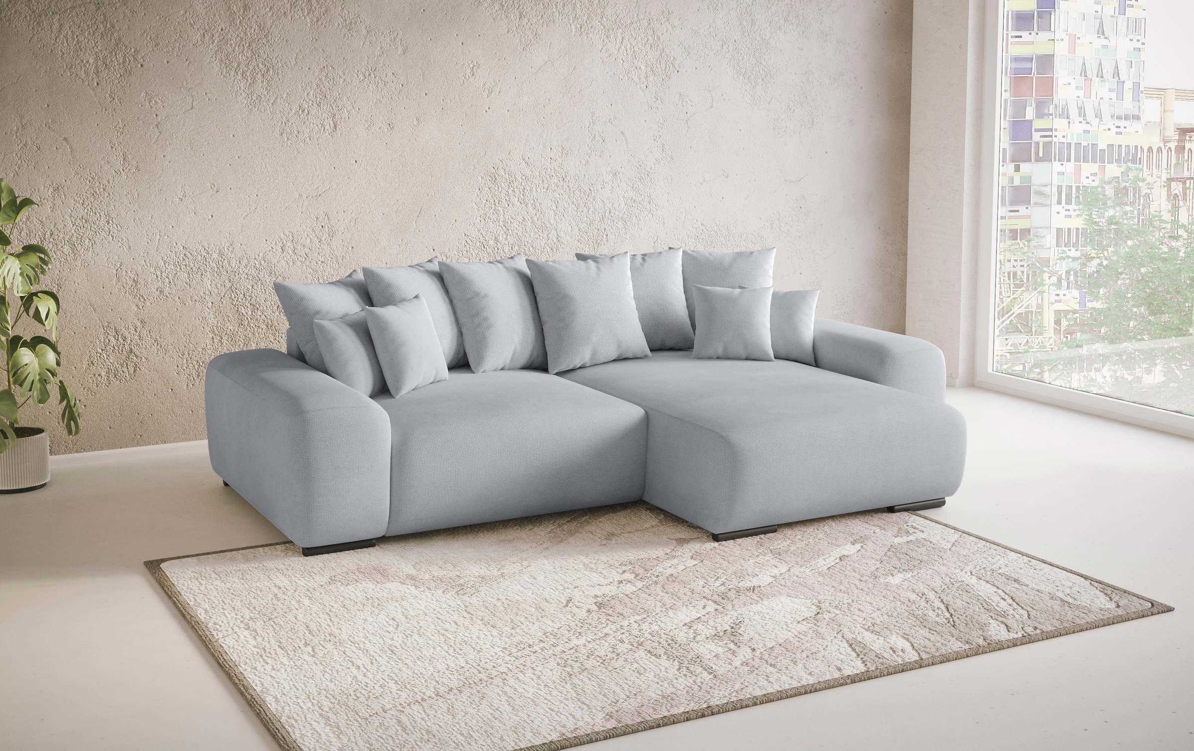 Mr. Couch Polsterecke »Sundance, L-Form«, Dauerschläfer mit Bett, Bettkaste günstig online kaufen