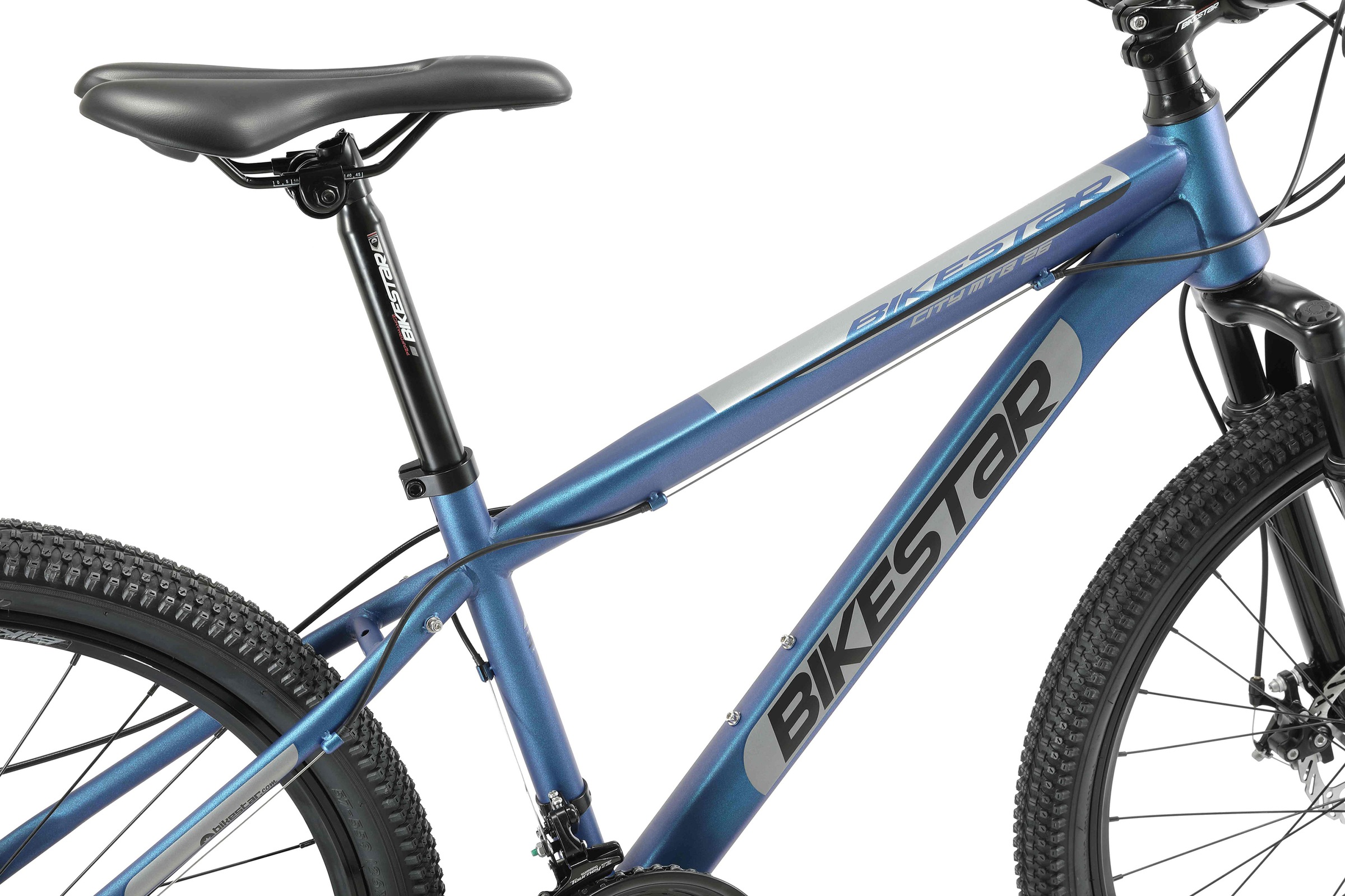 Bikestar Mountainbike 21 Gang Shimano RD-TY300 Schaltwerk Kettenschaltung für Damen und Herren, Kettenschaltung