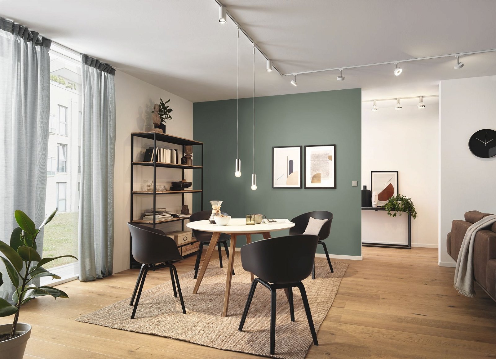 Paulmann Schienensystem-Leuchten »URail Pendel 2Easy E27 max. 20W dimmbar 2 günstig online kaufen
