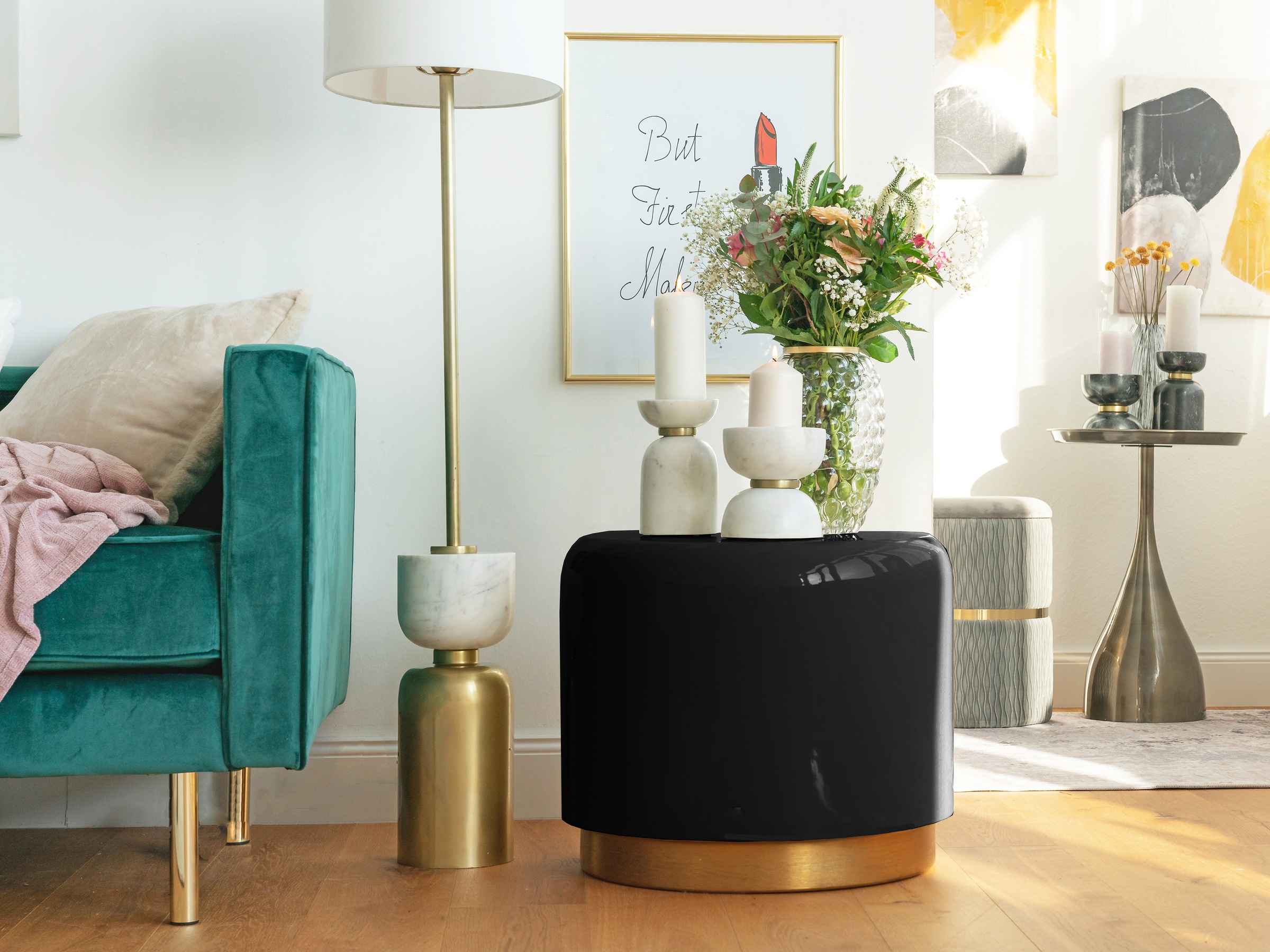 Kayoom Beistelltisch »Art Deco 250, Abstelltisch aus Metall,funktional und günstig online kaufen