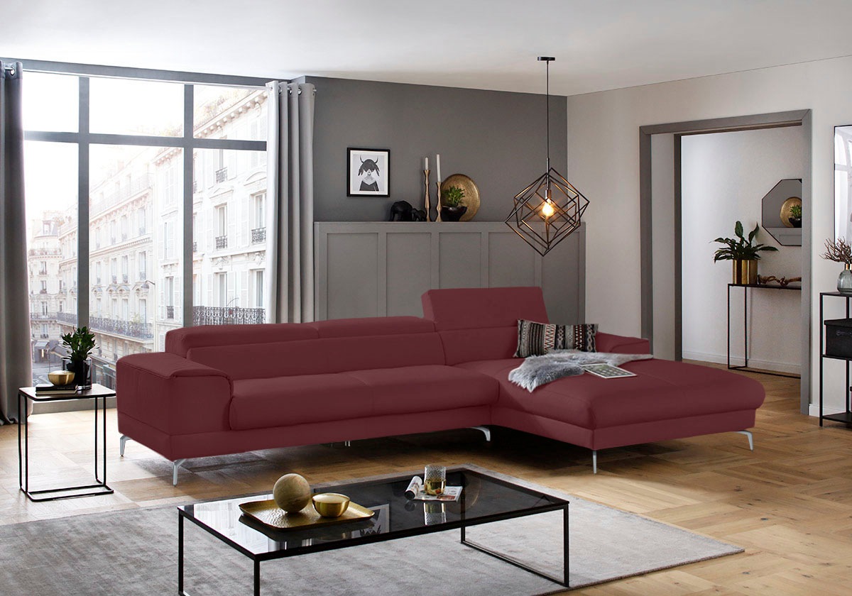 W.SCHILLIG Ecksofa »piedroo, Designsofa mit tollem Sitzkomfort, bequem und günstig online kaufen