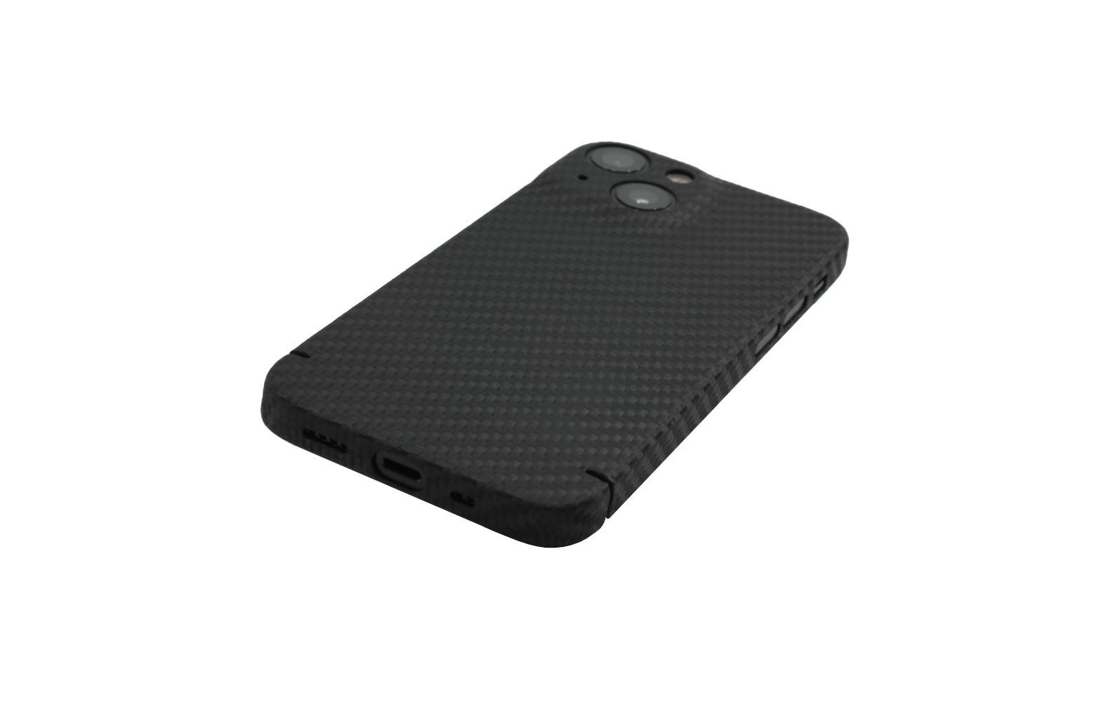 nevox Smartphone-Hülle »Carbon Series iPhone 15 Plus Schwarz«