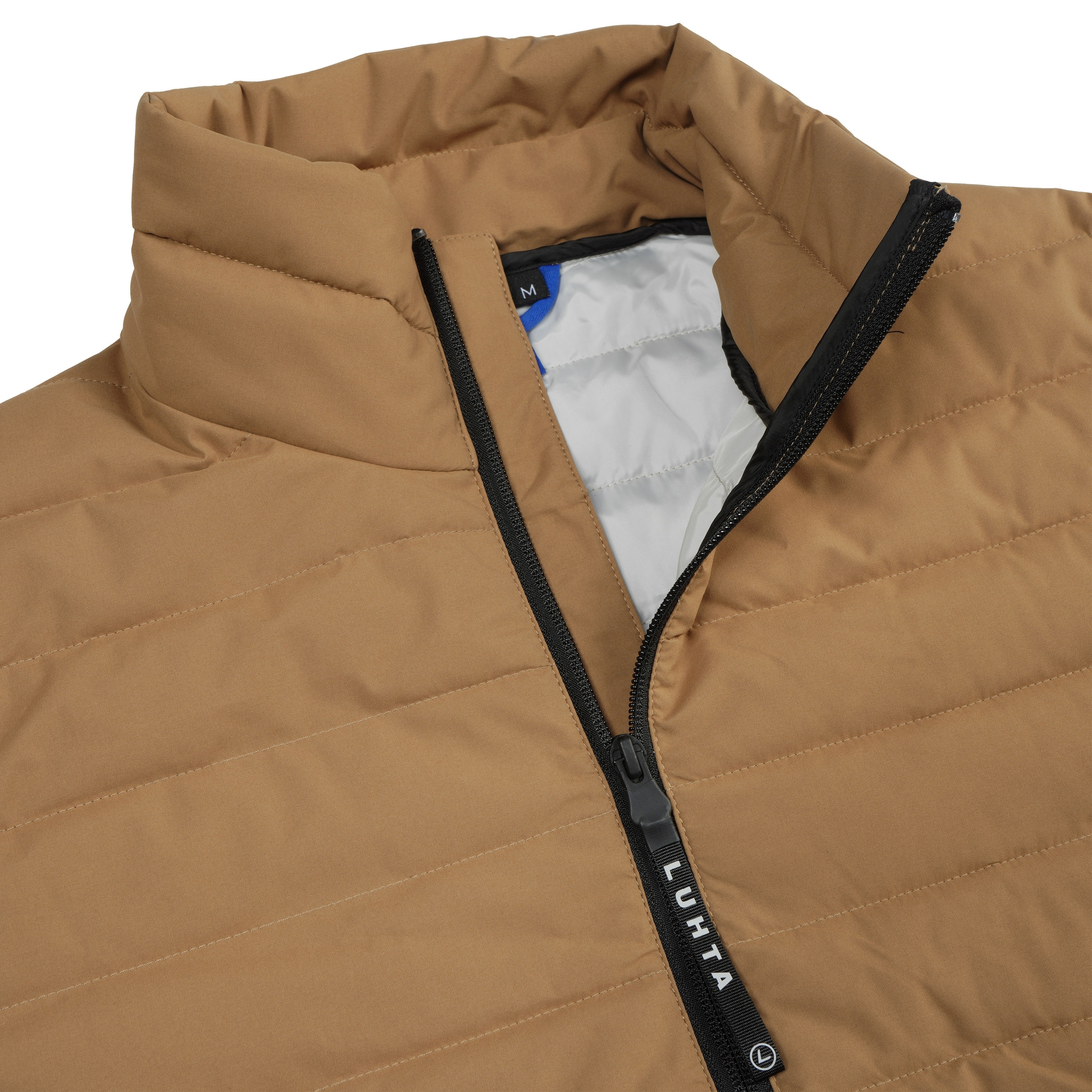Luhta Hybridjacke »H STEPP/SWEATJACKE ANTTOLA« im Materialmix aus Steppware und Strickfleece, mit Stehkragen