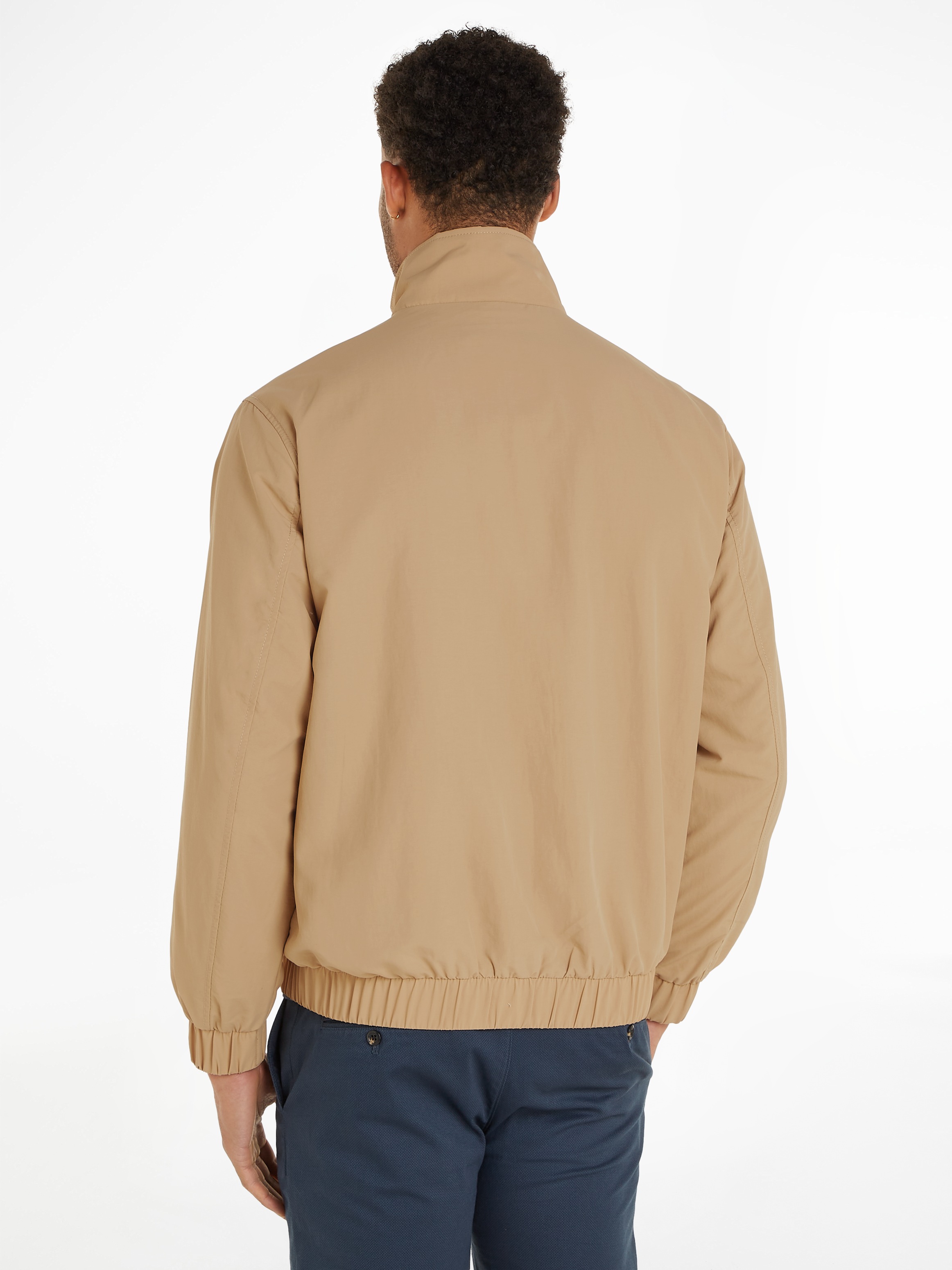 Tommy Jeans Plus Collegejacke »TJM ESSENTIAL JACKET EXT«, Große Größen und Logostickerei