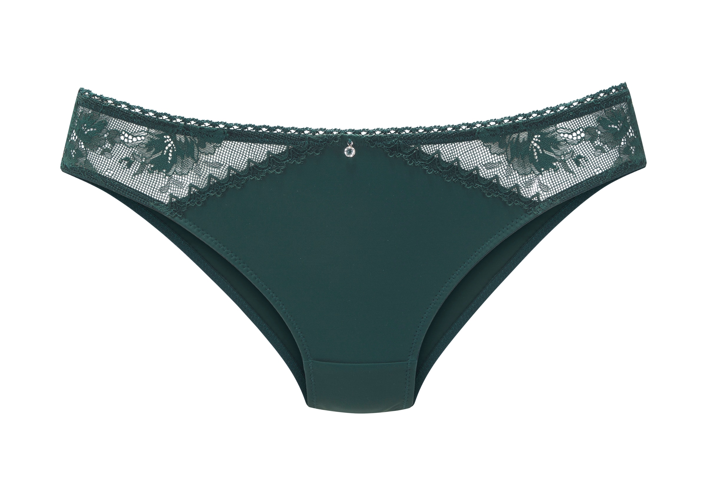 LASCANA Slip, mit hübschen Spitzeneinsätzen