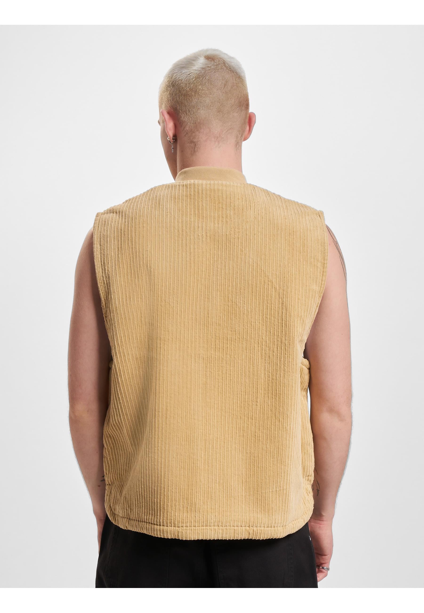 Karl Kani Steppweste »Karl Kani Herren KU233-006-1 KK Chest Signature Corduroy Vest« 1 Stk.