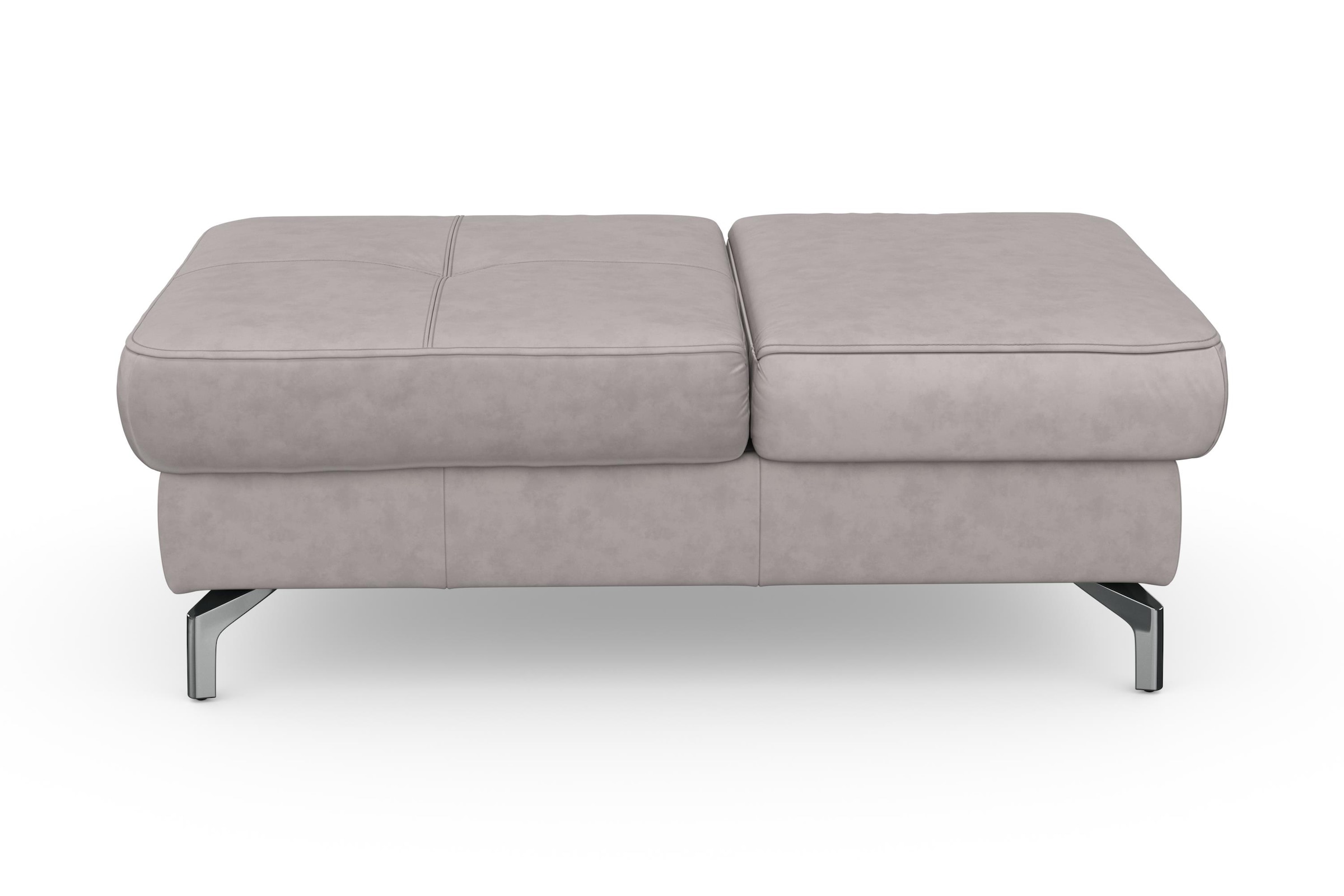 sit&more Hocker »Bendigo«, mit Klappfunktion, Bodenfreiheit 12 cm, wahlweise in 2 Fußfarben