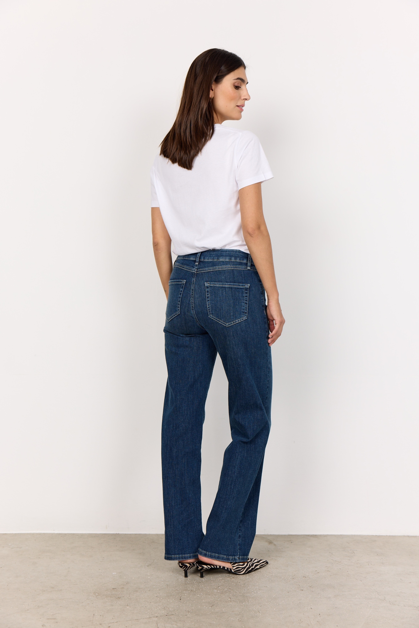 soyaconcept 5-Pocket-Jeans »SC-KIMBERLY 34-B« aus Baumwollmischung mit Polyester und Elasthan, knöchellanger Schnitt