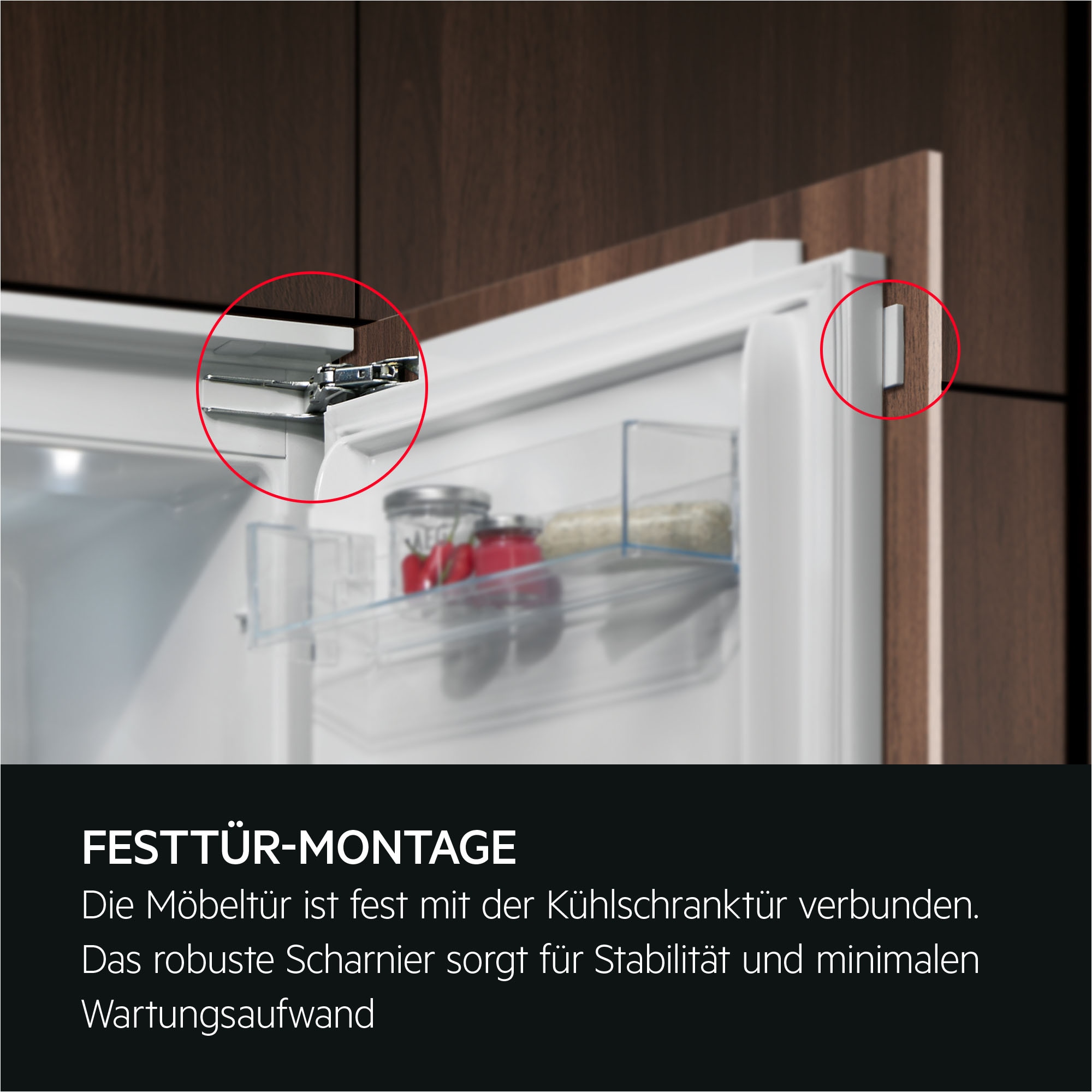AEG Einbaukühlgefrierkombination Serie 9000 »TSC9V18WCC3« 176,9 cm hoch 55,7 cm breit MultiChill-Null-Grad-Schublade -3°C bis +5°C wählbar, WiFi, NoFrost