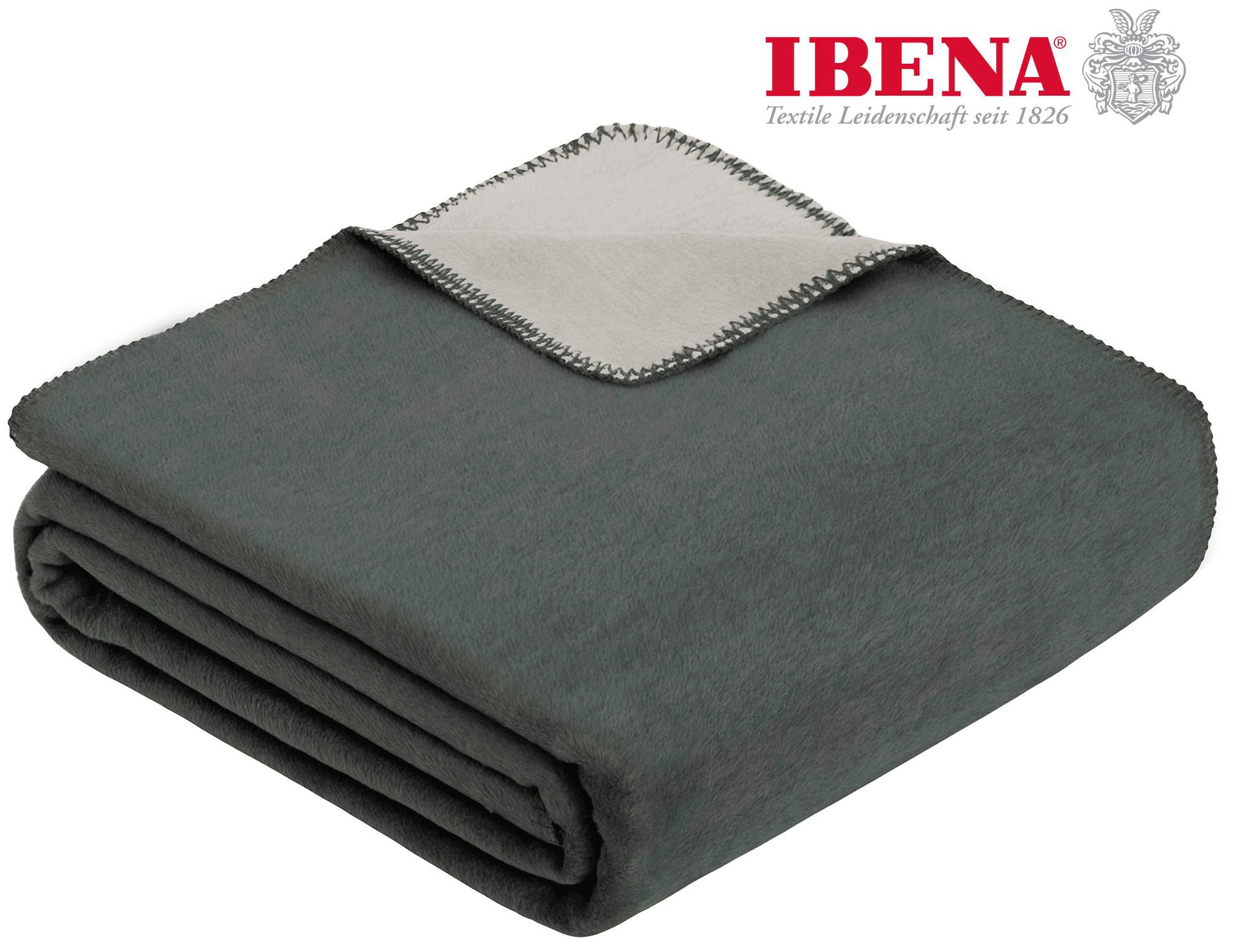 IBENA Wohndecke »Wohndecke Doubleface Dublin«, in trendigen Farben günstig online kaufen