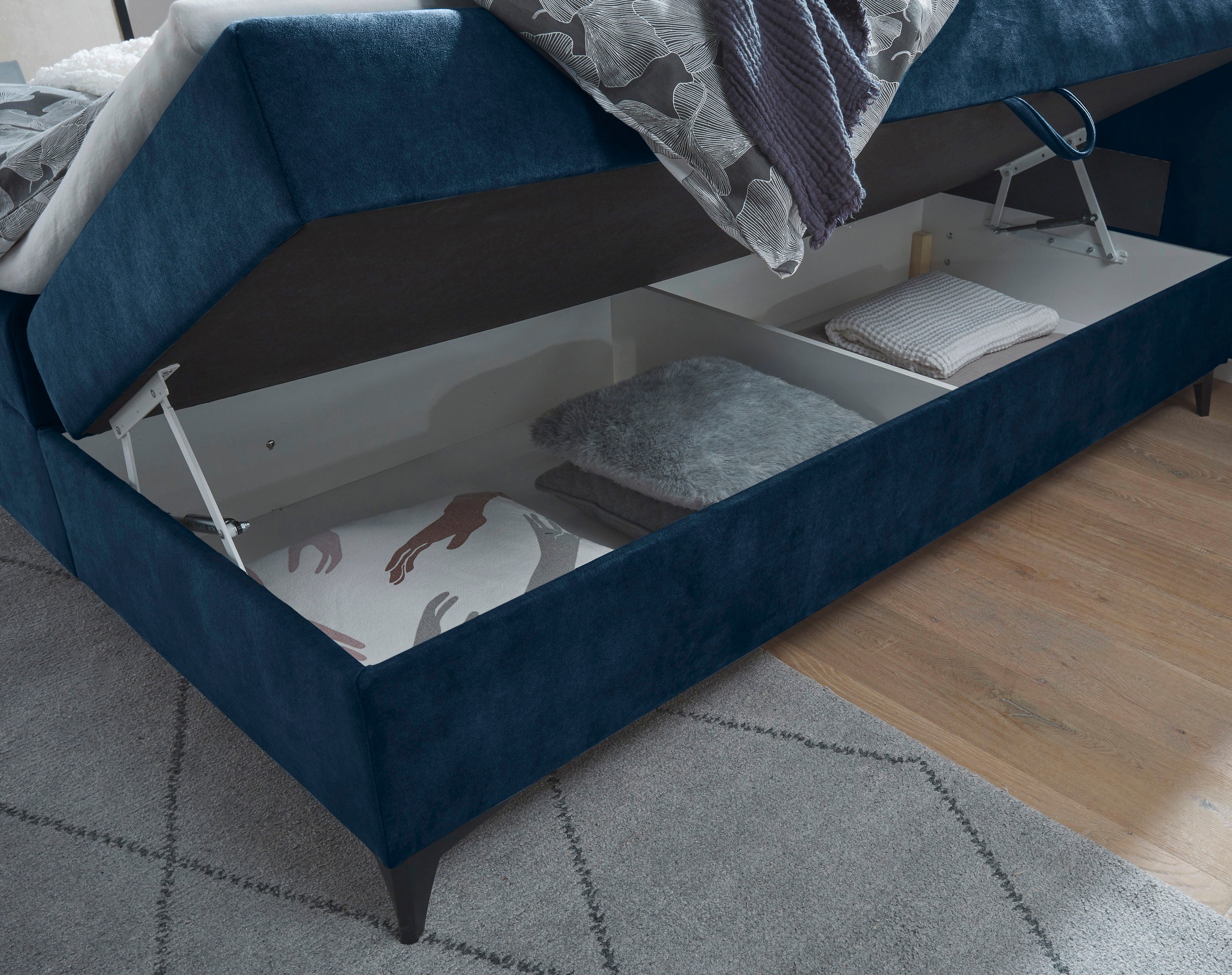 ED EXCITING DESIGN Boxbett »Miami«, wahlweise mit und ohne Bettkasten lieferbar
