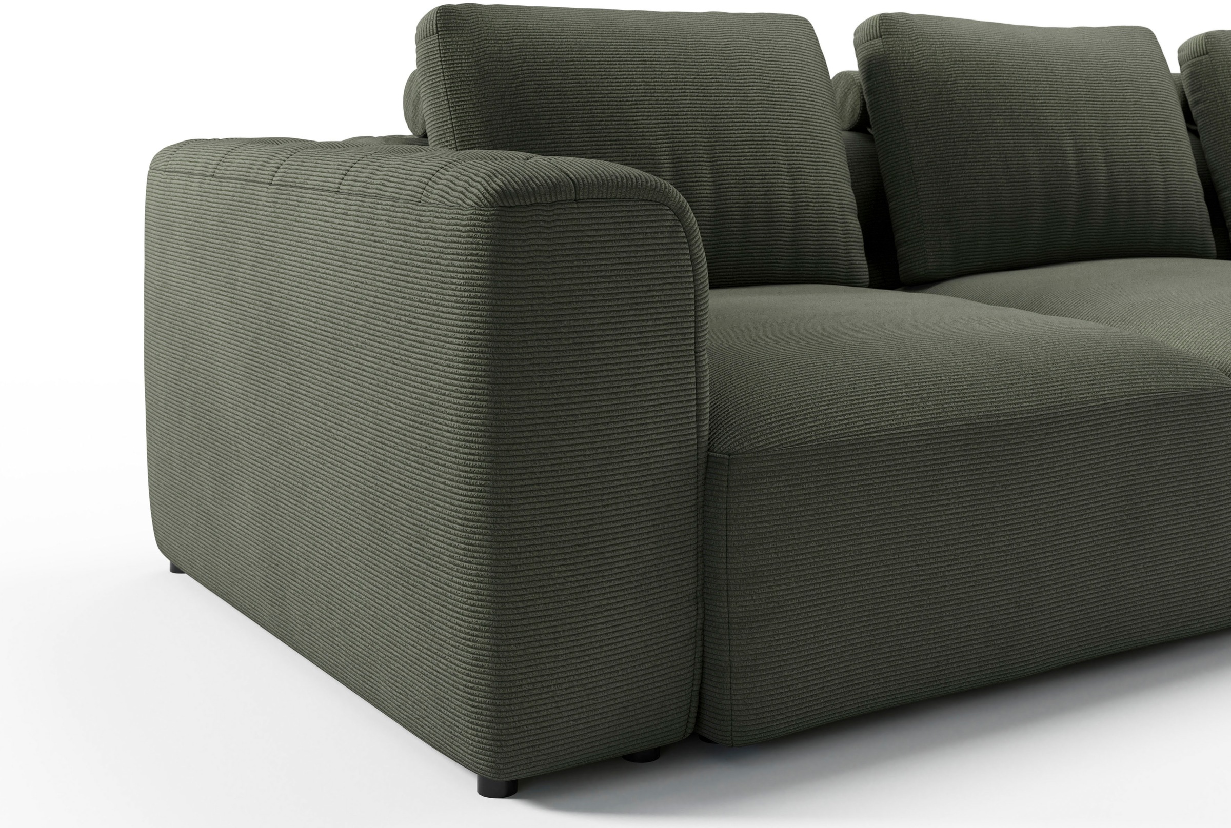 RAUM.ID 3-Sitzer »Cushid«, Modulsofa, bestehend aus 3 Teilen, Breite 300 cm