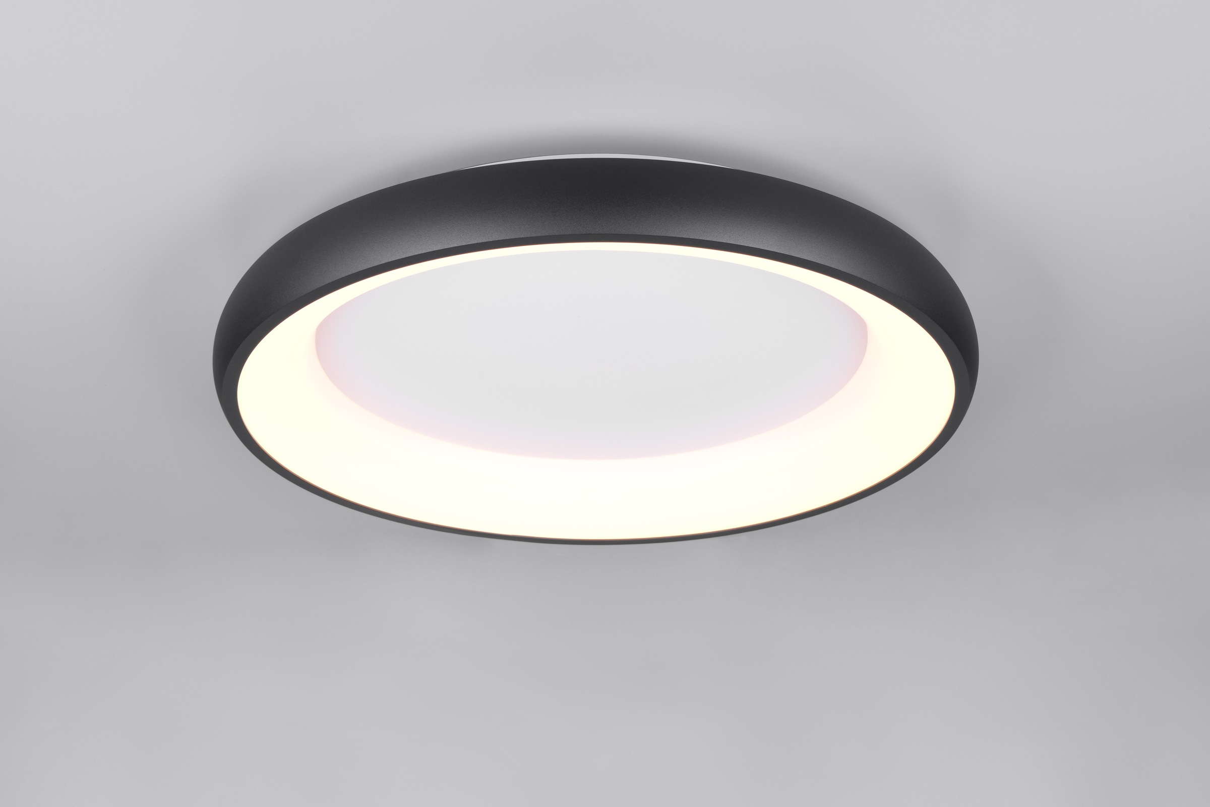 TRIO Leuchten LED Deckenleuchte »CARDONA, runde LED Deckenlampe Büro, Ø 62cm, 4400 Lumen 38W, dimmbar«, 1 flammig, Leuchtmittel LED-Board | LED fest integriert, CCT - Lichtfarbe einstellbar 2300/3000/4000K, auch Wandmontage möglich