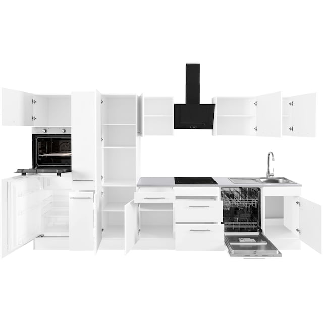 wiho Küchen Küchenzeile »Ela«, Breite 360 cm, Soft-Close-Funktion,  höhenverstellbare Füße online kaufen