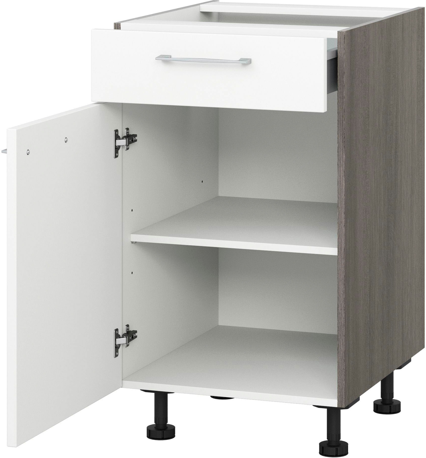 KOCHSTATION Unterschrank "KS-Trea US60" mit einem Auszug und einer Tür, Ein günstig online kaufen