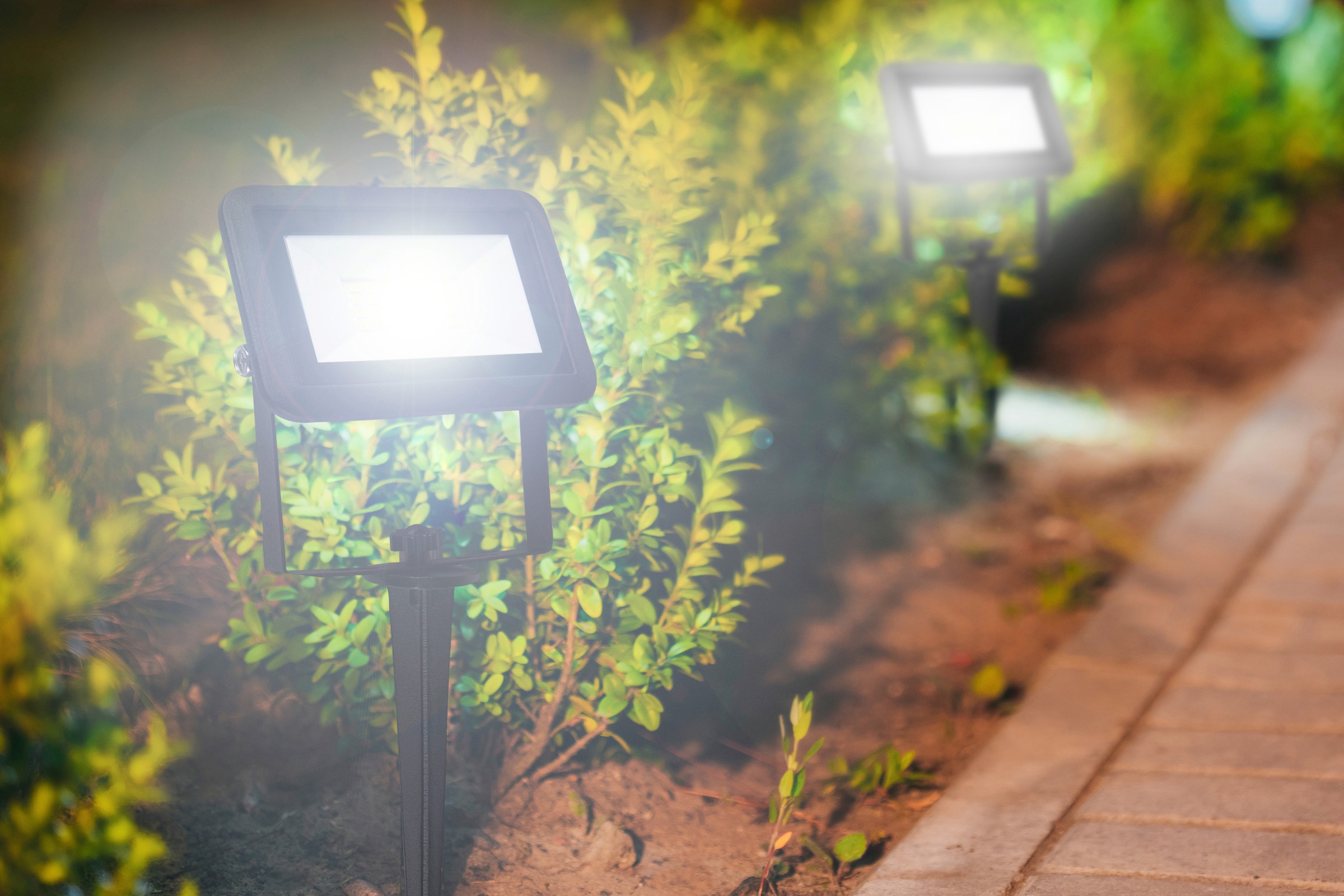 bestellen Erdspieß mit 20 meister LED Gartenstrahler, W, online