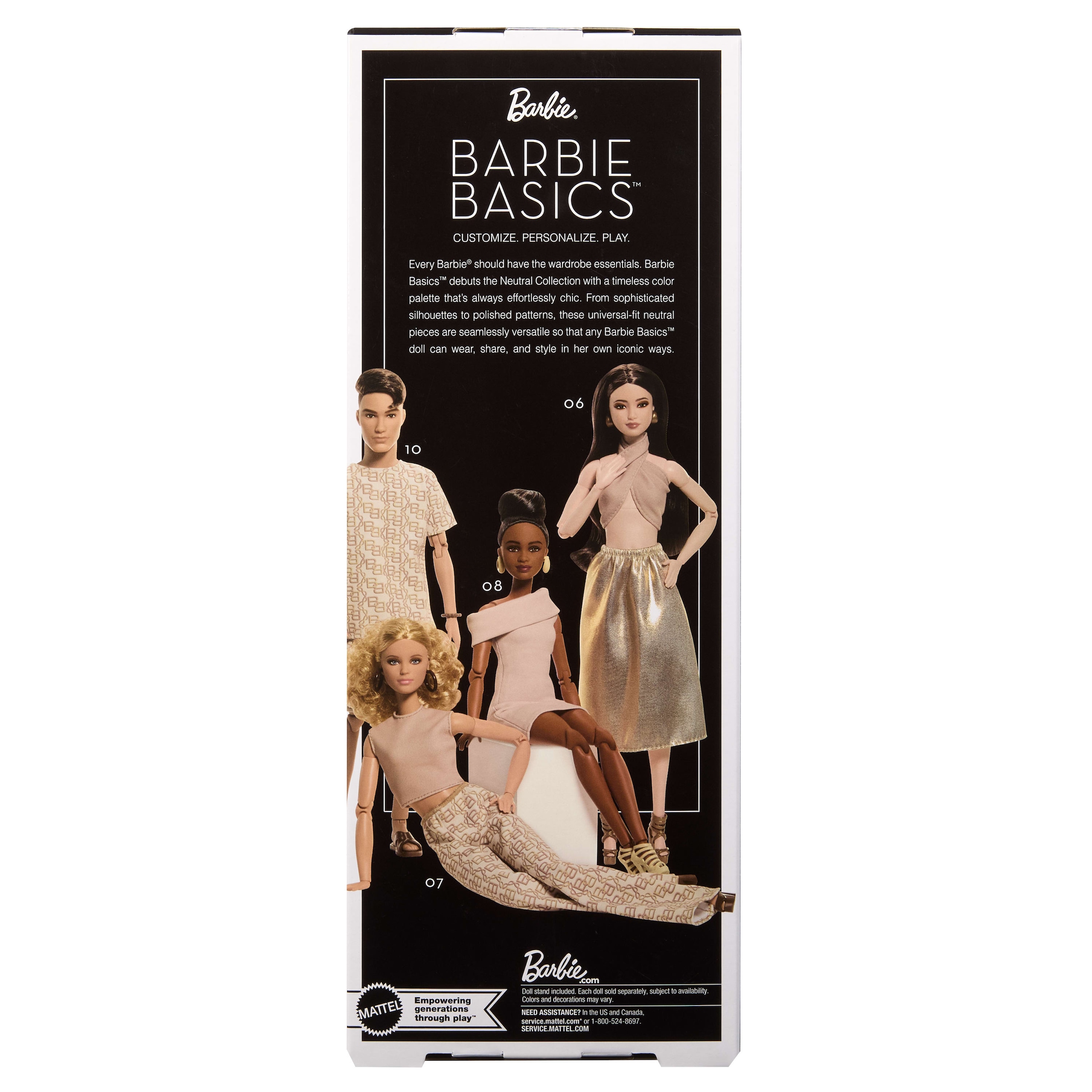 Barbie Anziehpuppe »Signature Barbie Basics 06«