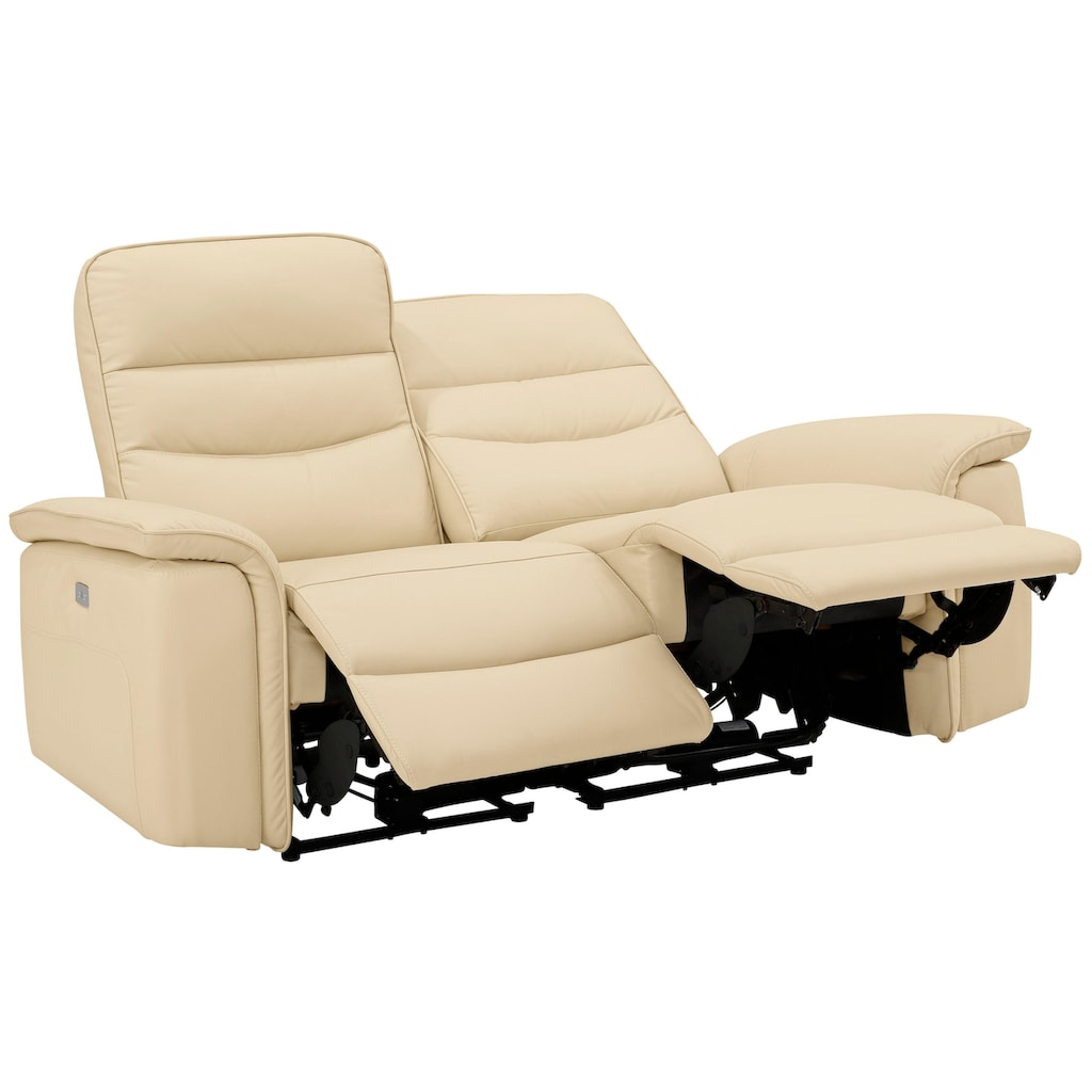 Home affaire 2-Sitzer »Maldini«, elektrischer Relaxfunktion und USB-Anschluss, Breite 166 cm