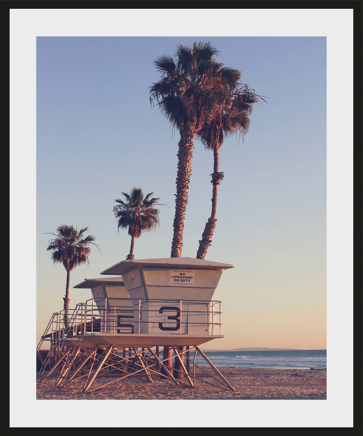 queence Bild »Denise«, Strand-Meer-Meer Bilder-Foto-Palmen-Himmel, (1 St.), günstig online kaufen