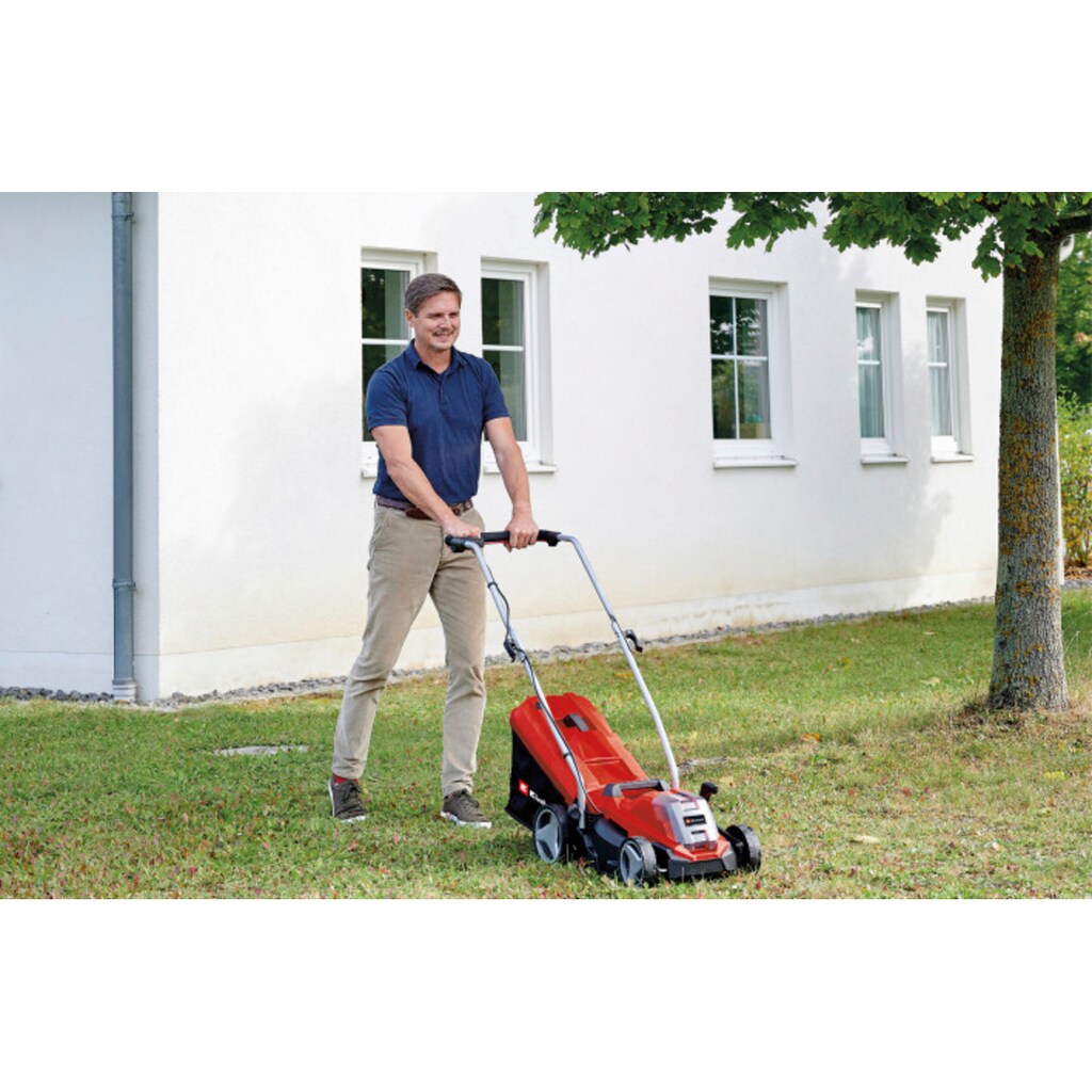 Einhell Akkurasenmäher »GE-CM 18/33 Li SET«, (Set)