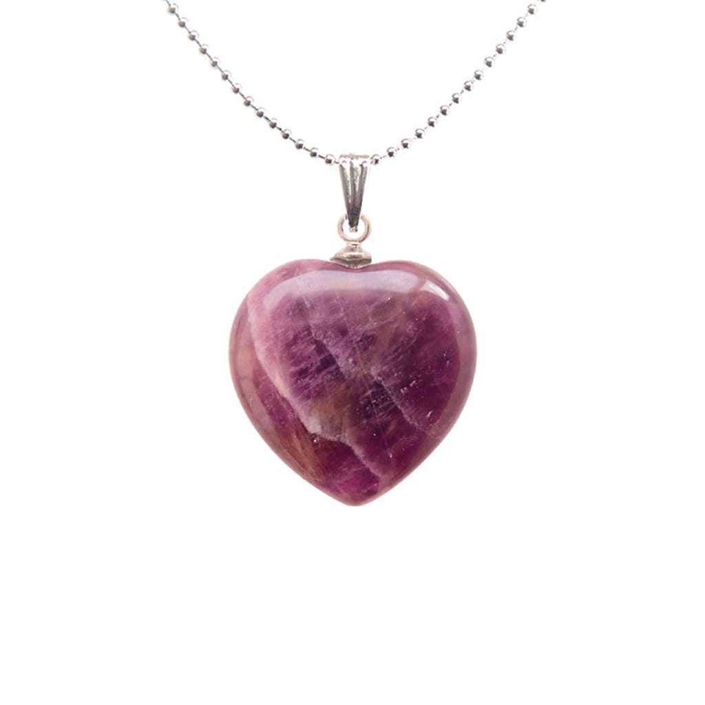 Adelia´s Amulett »Amulett Anhänger« Amethyst Herzanhänger - regt Phantasie an Adelia´s Amulett »Amulett Anhänger« Amethyst Herzanhänger - regt Phantasie an
