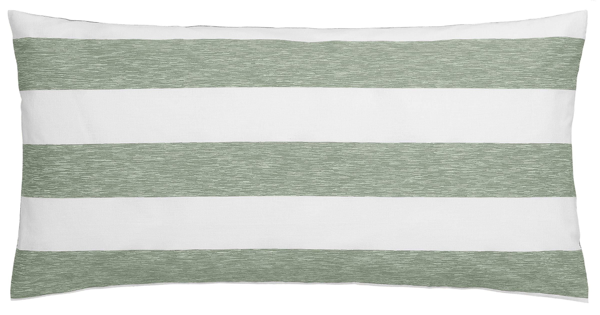OTTO products Kissenhülle »Big Stripe«, (2 St.), Streifen-Design in Melange-Optik