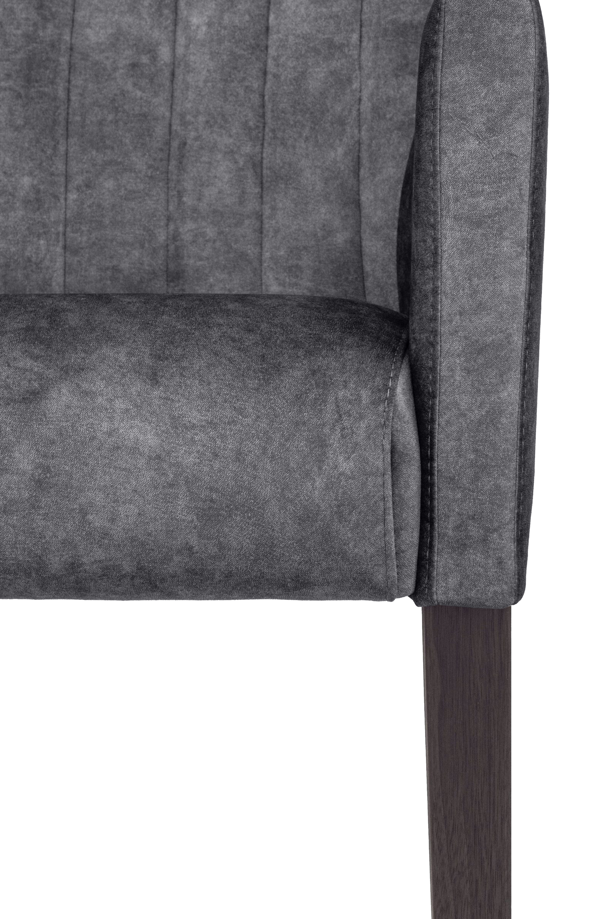 Home affaire Armlehnstuhl »King« () Esszimmerstuhl, Beingestell Massivholz Eiche oder Buche wengefarben