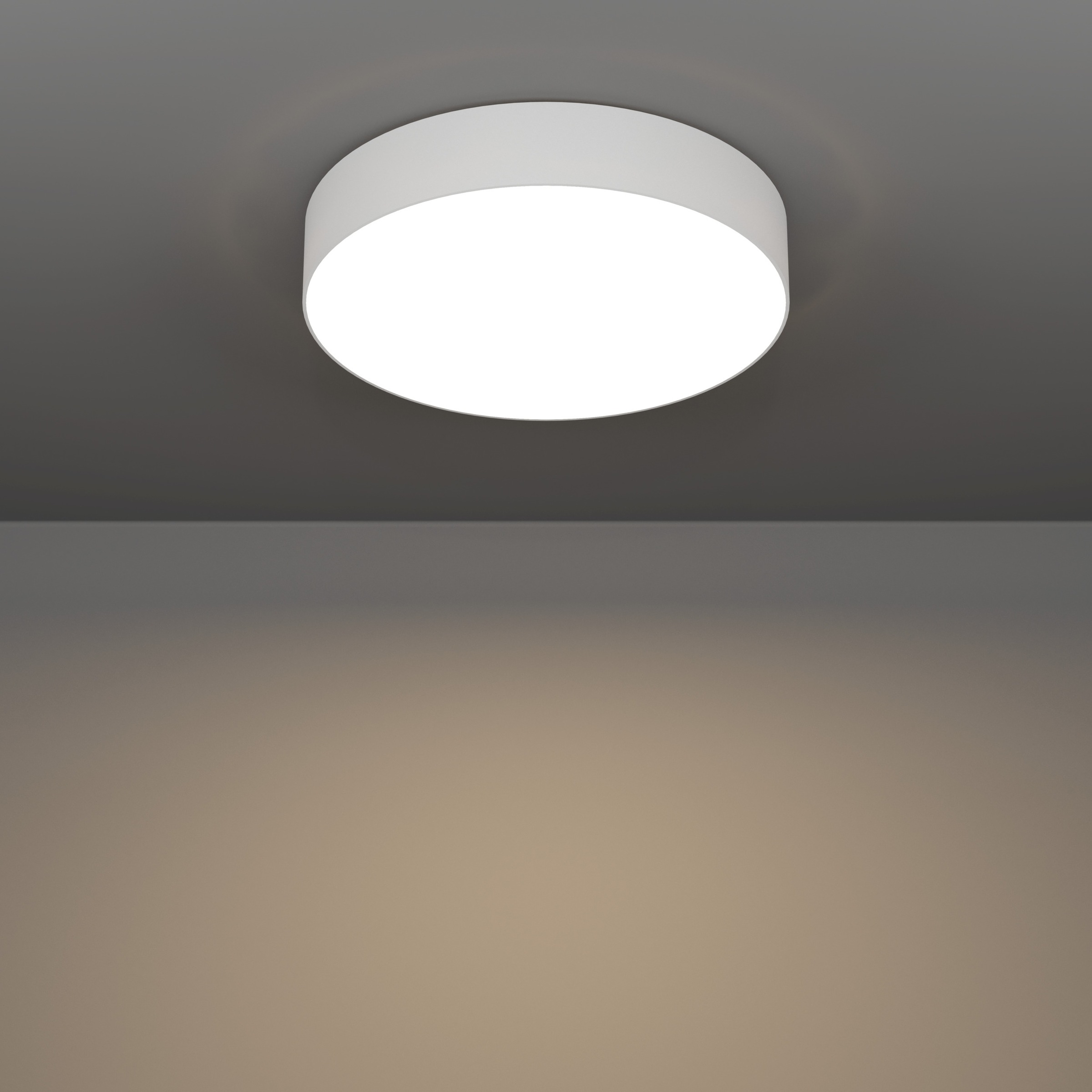 EGLO LED Deckenleuchte »GALLIZZI-Z Deckenlampe - Kunststoff - LED - 15W - IP20« LED-Modul 1 Stk. Kaltweiß | Neutralweiß | RGB | Warmweiß Wohzimmerlampe, Esszimmerlampe, Flur, Schlafzimmer, H7 x Ø39 cm