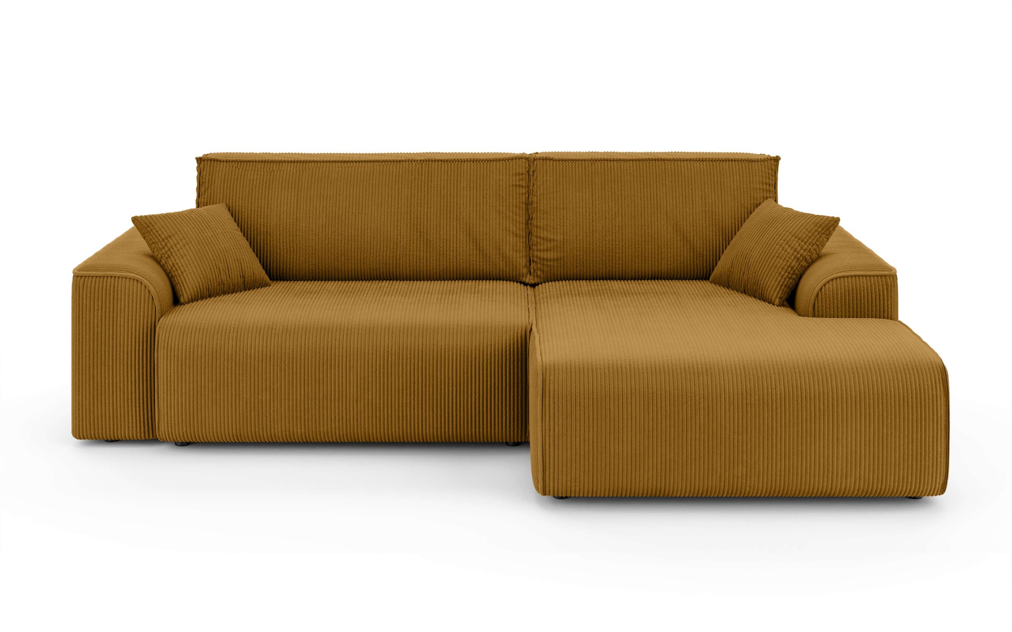 Home affaire Ecksofa »Santenay mit Bettfunktion und Bettkasten, Maße: B/T/H günstig online kaufen