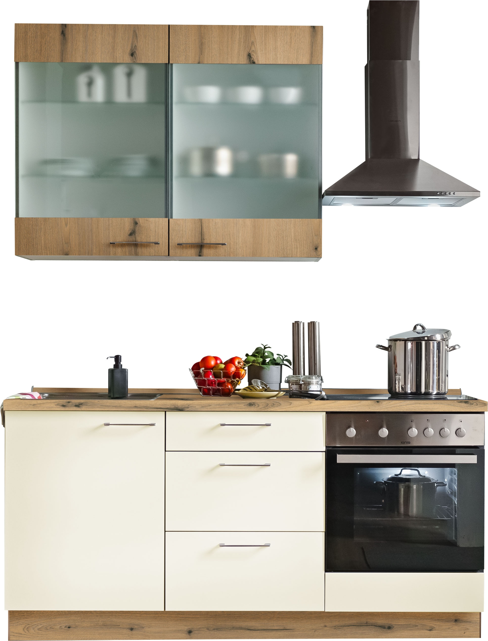 KOCHSTATION Küche »Trea« vormontiert, wahlweise mit E-Geräten, Stellbreite günstig online kaufen