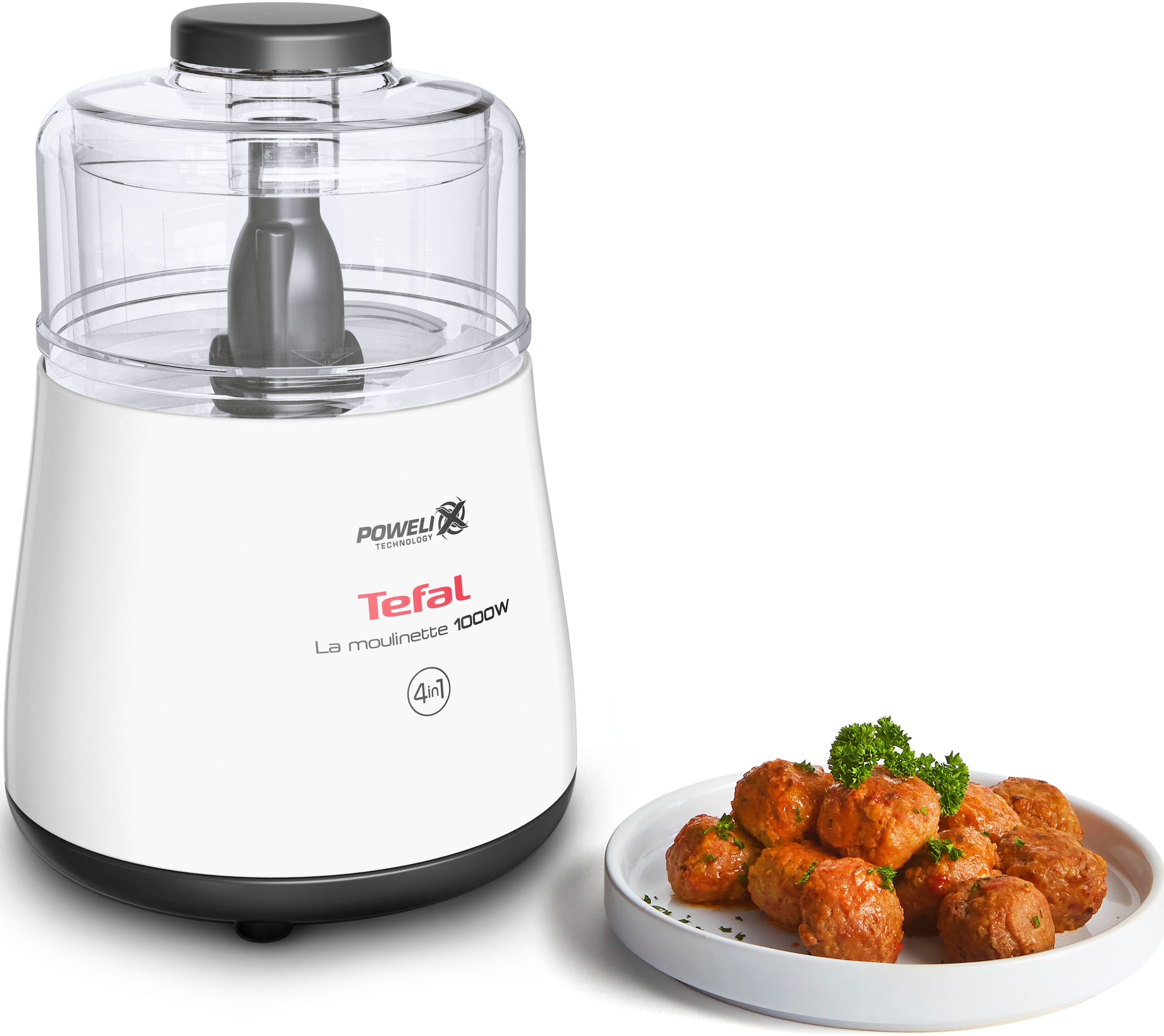 Tefal Zerkleinerer »DPA130 La Moulinette« 1000 W 300g Kapazität, 360°-Decke günstig online kaufen