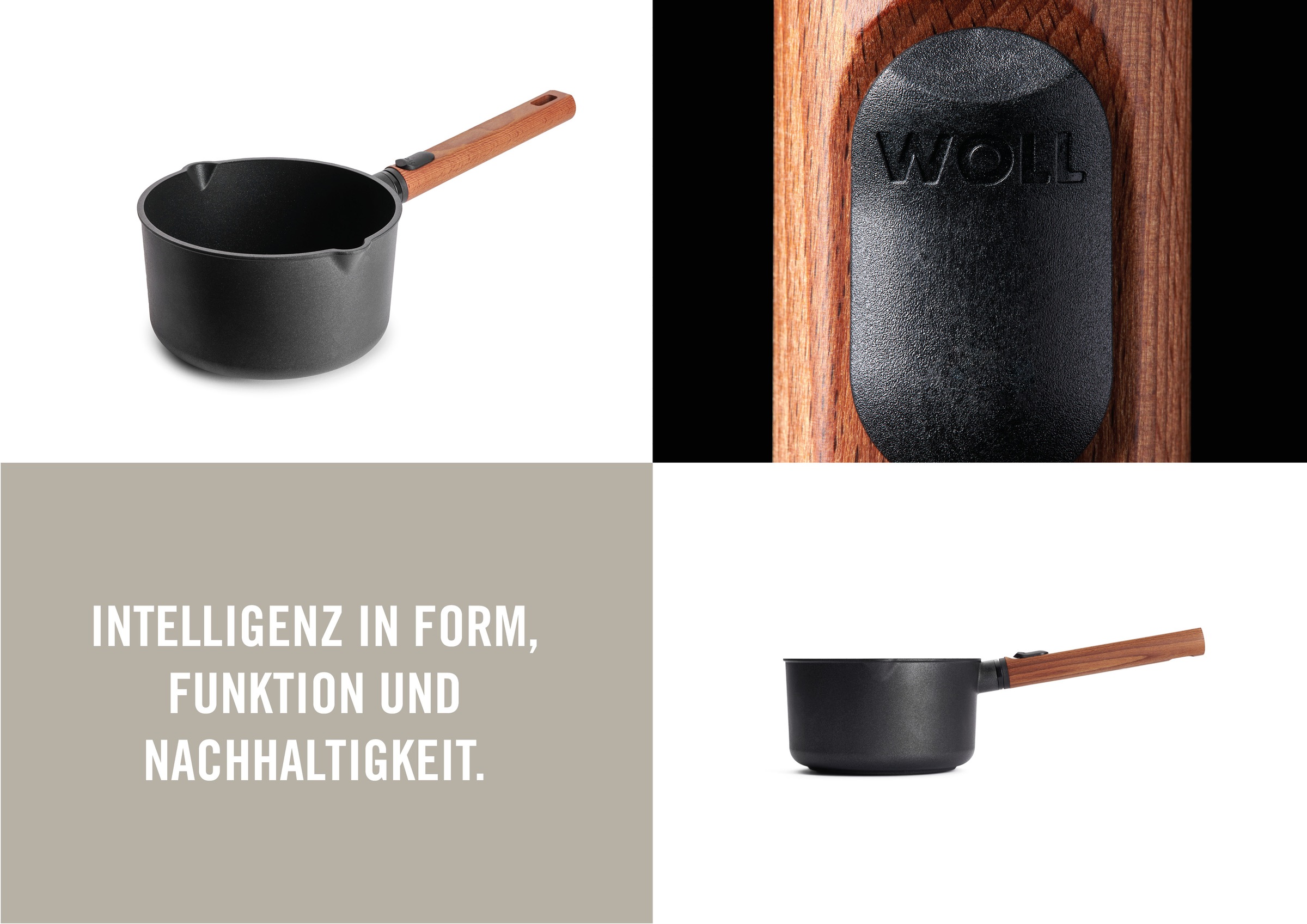WOLL Milchtopf »Eco Logic QXR Guss-Stieltopf« 1 Stk. tlg. Aluminium günstig online kaufen