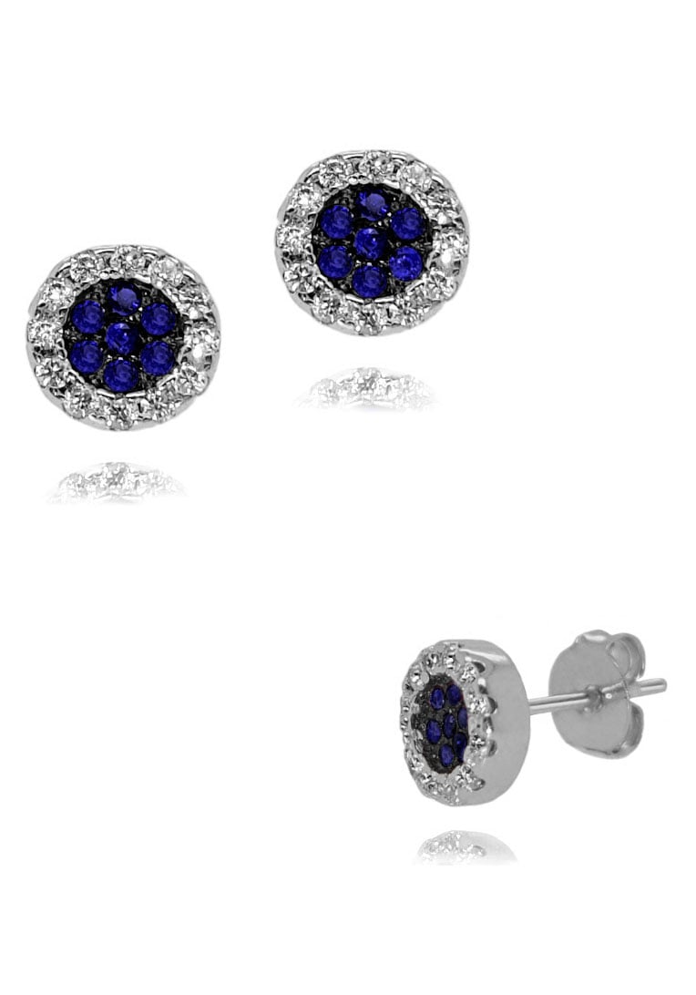 Firetti Paar Ohrstecker »Schmuck Geschenk Silber 925 Ohrschmuck Glitzer« Made in Germany - mit Zirkonia (synth.)