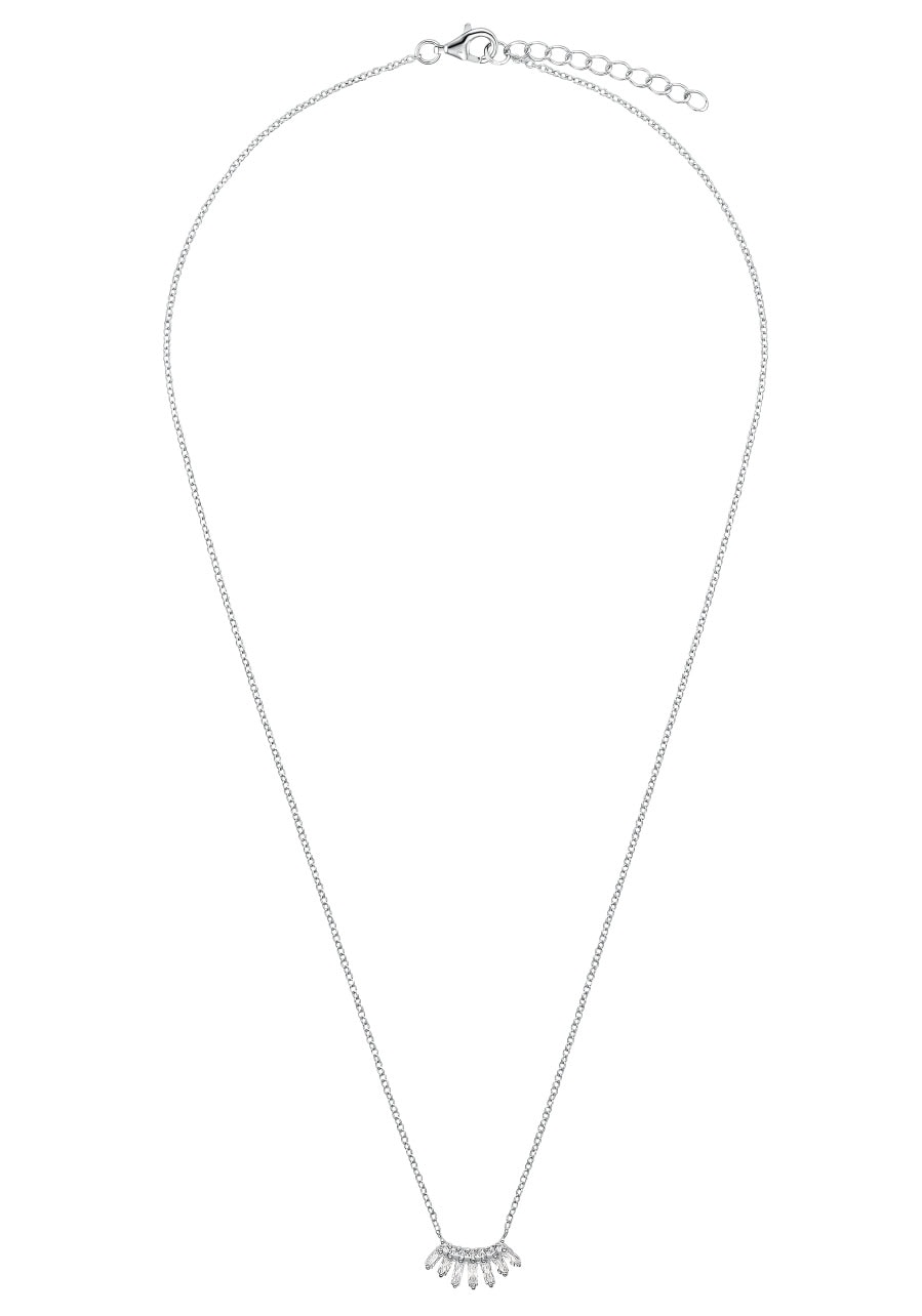 Amor Kette mit Anhänger »2032764«, mit Zirkonia (synth.)