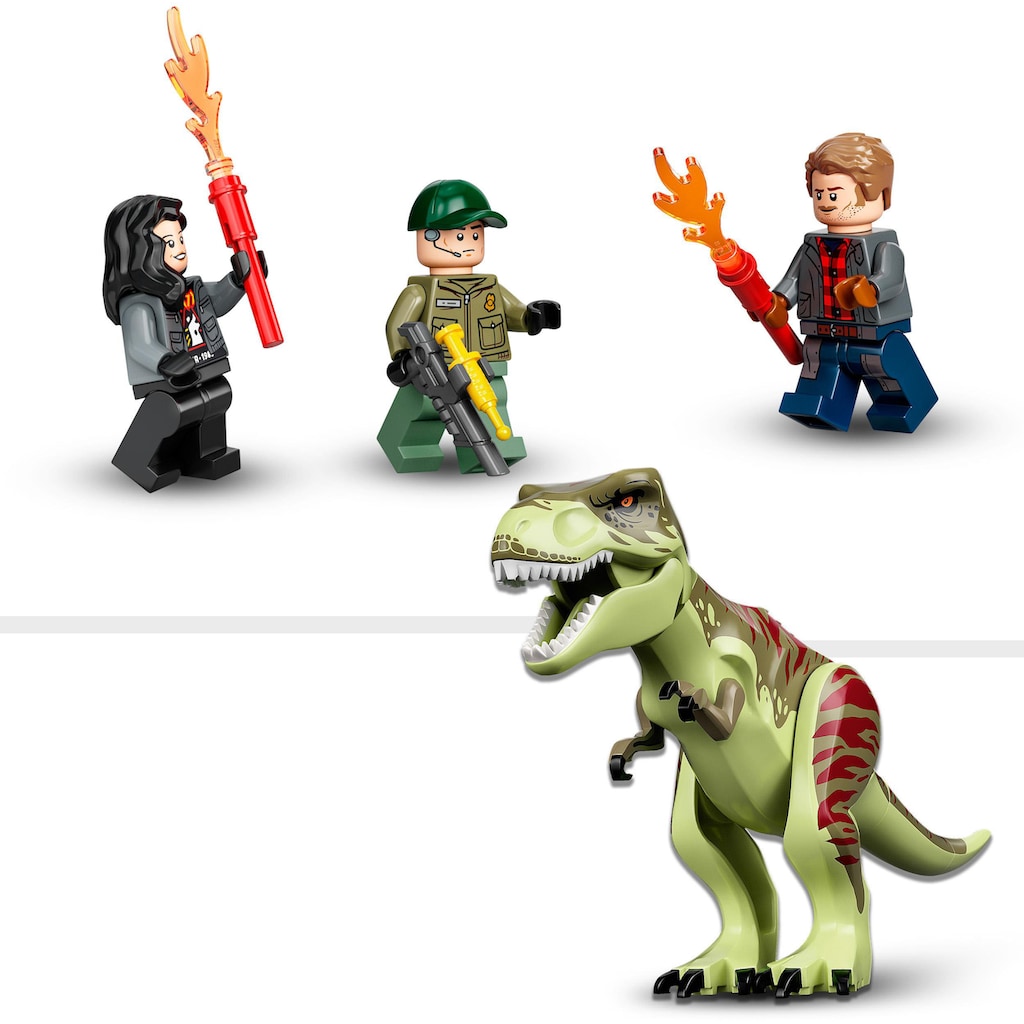 LEGO® Konstruktionsspielsteine »T. Rex Ausbruch (76944), LEGO® Jurassic World«, (140 St.), Made in Europe