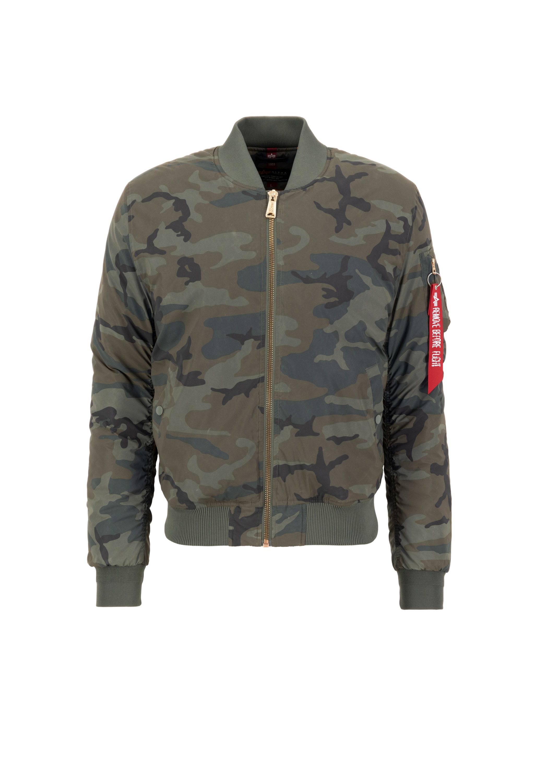 Alpha Industries Bomberjacke »Alpha Industries Men - Bomber Jackets MA-1 VF 59 Refl. Camo«