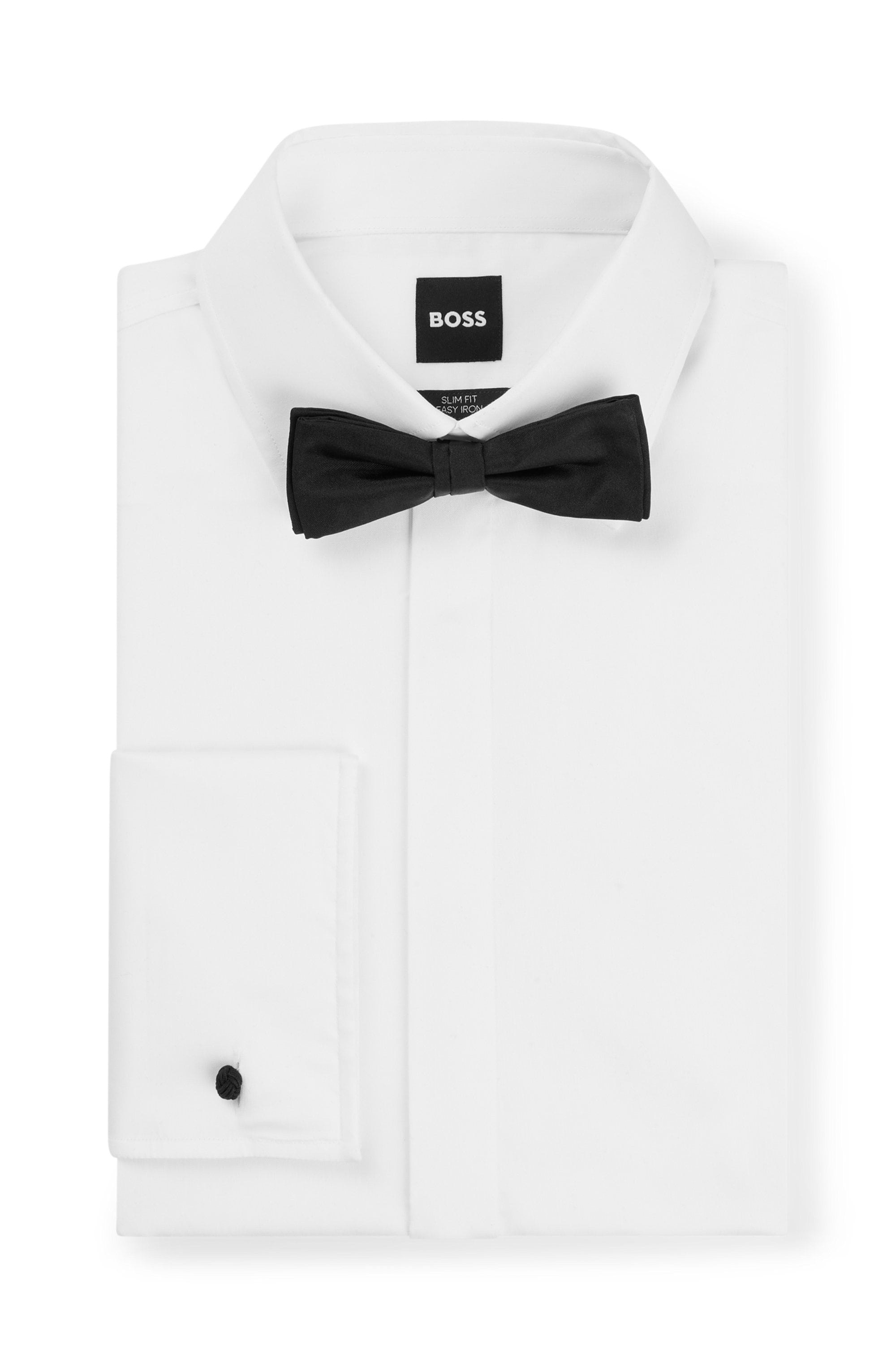 BOSS Fliege »F-BOW TIE«, aus reiner Seide