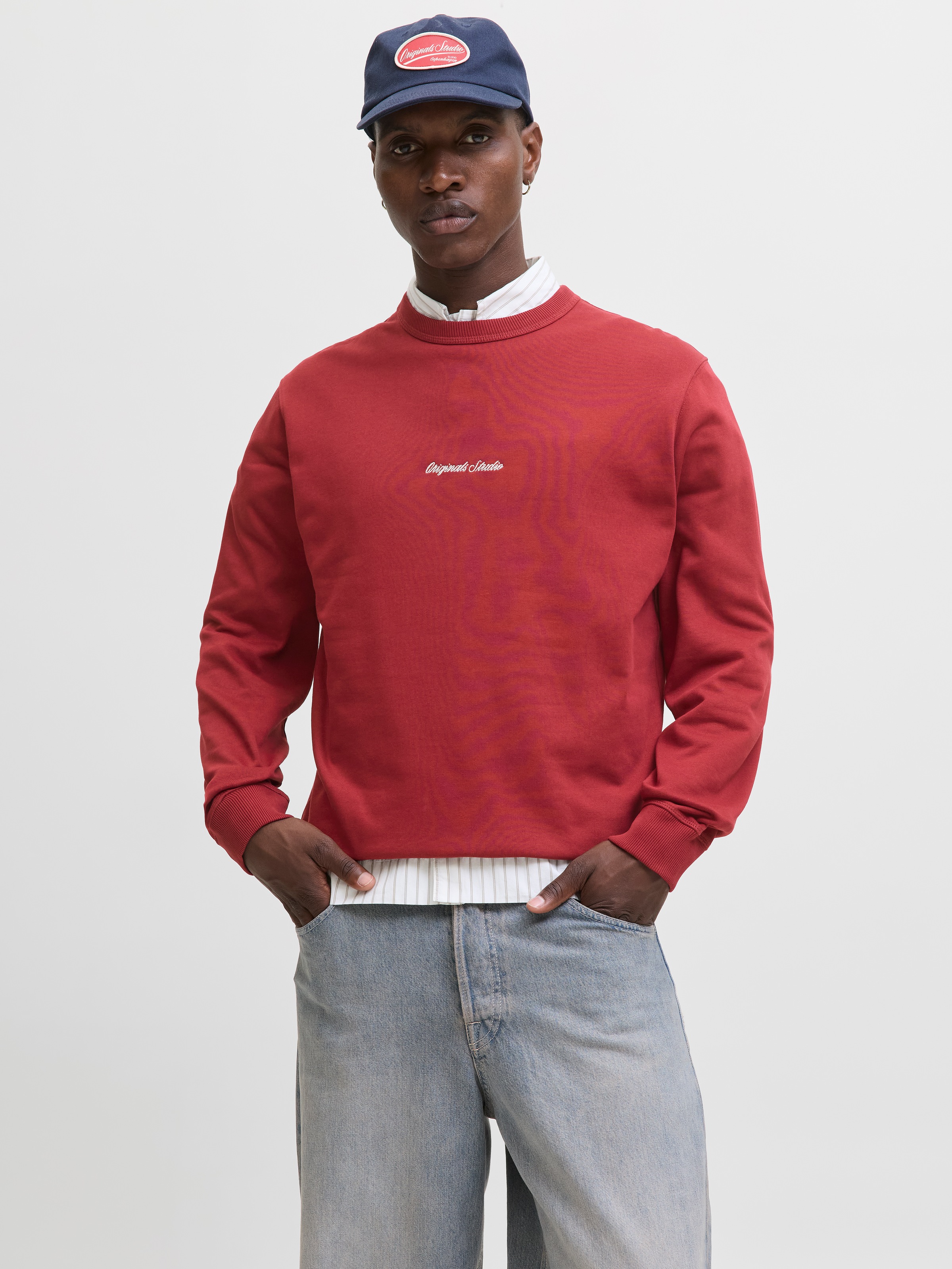 Jack & Jones Sweatshirt »JORNORREBRO EMB SWEAT CREW NOOS«