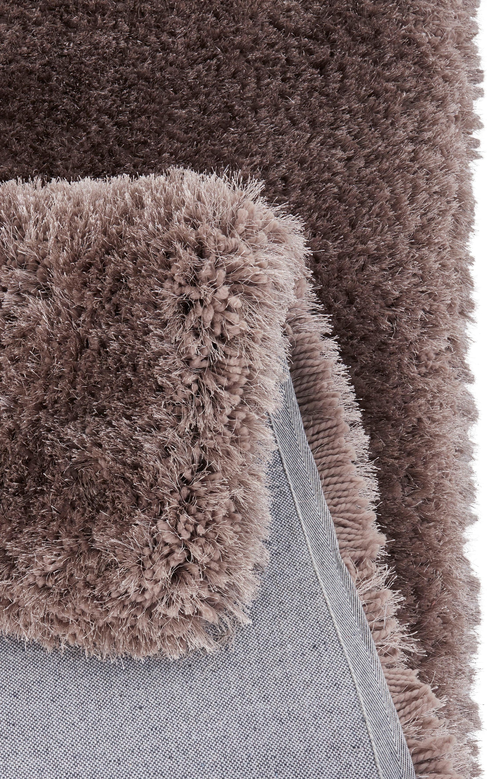 Guido Maria Kretschmer Home&Living Hochflor-Teppich »Micro exclusiv«, rechteckig, weich, flauschig, Uni-Farben, Wohnzimmer, Schlafzimmer, Kinderzimmer