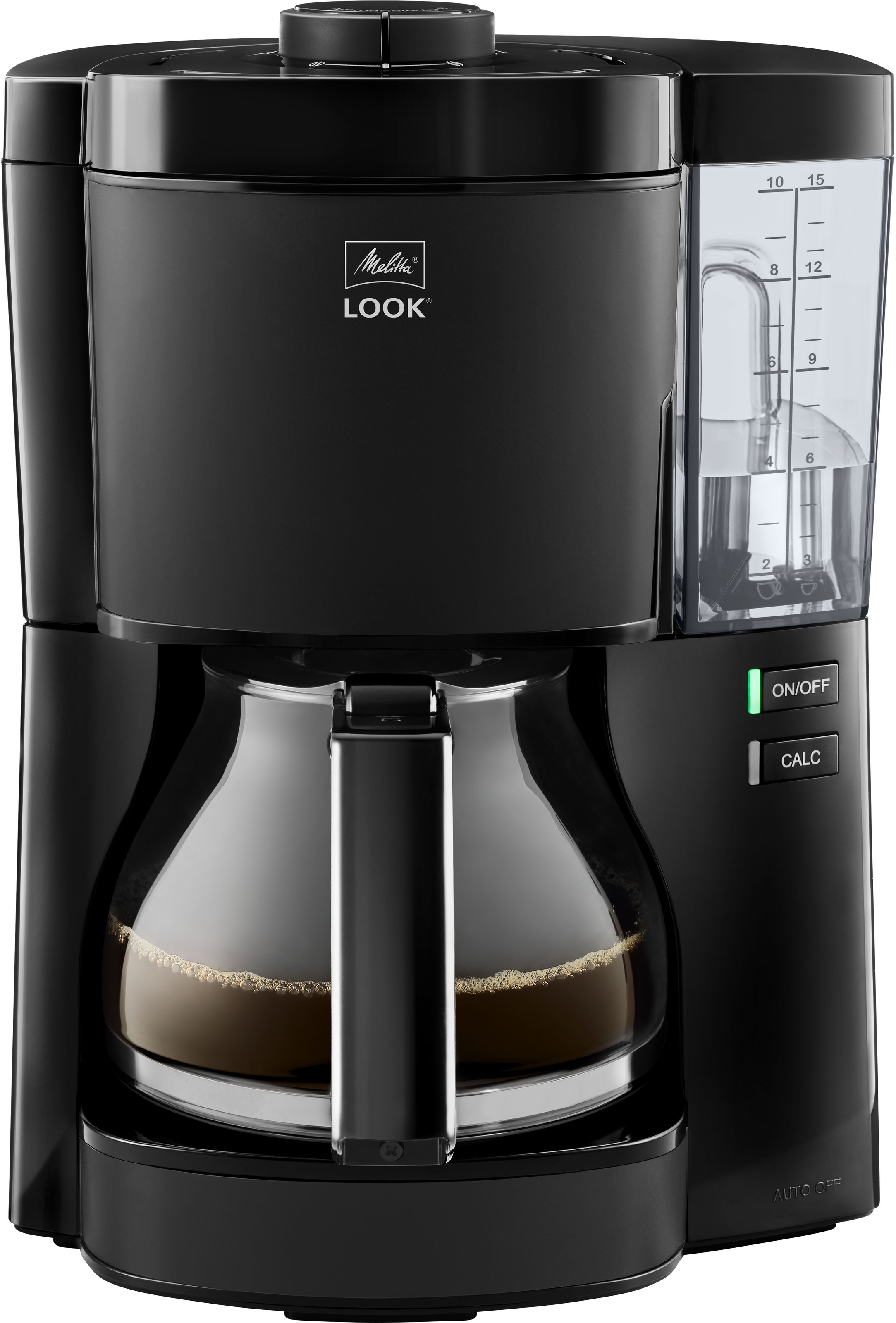 Melitta Filterkaffeemaschine »Look® Glas 1025-02« 1,25 l Kaffeekanne 1x4 günstig online kaufen