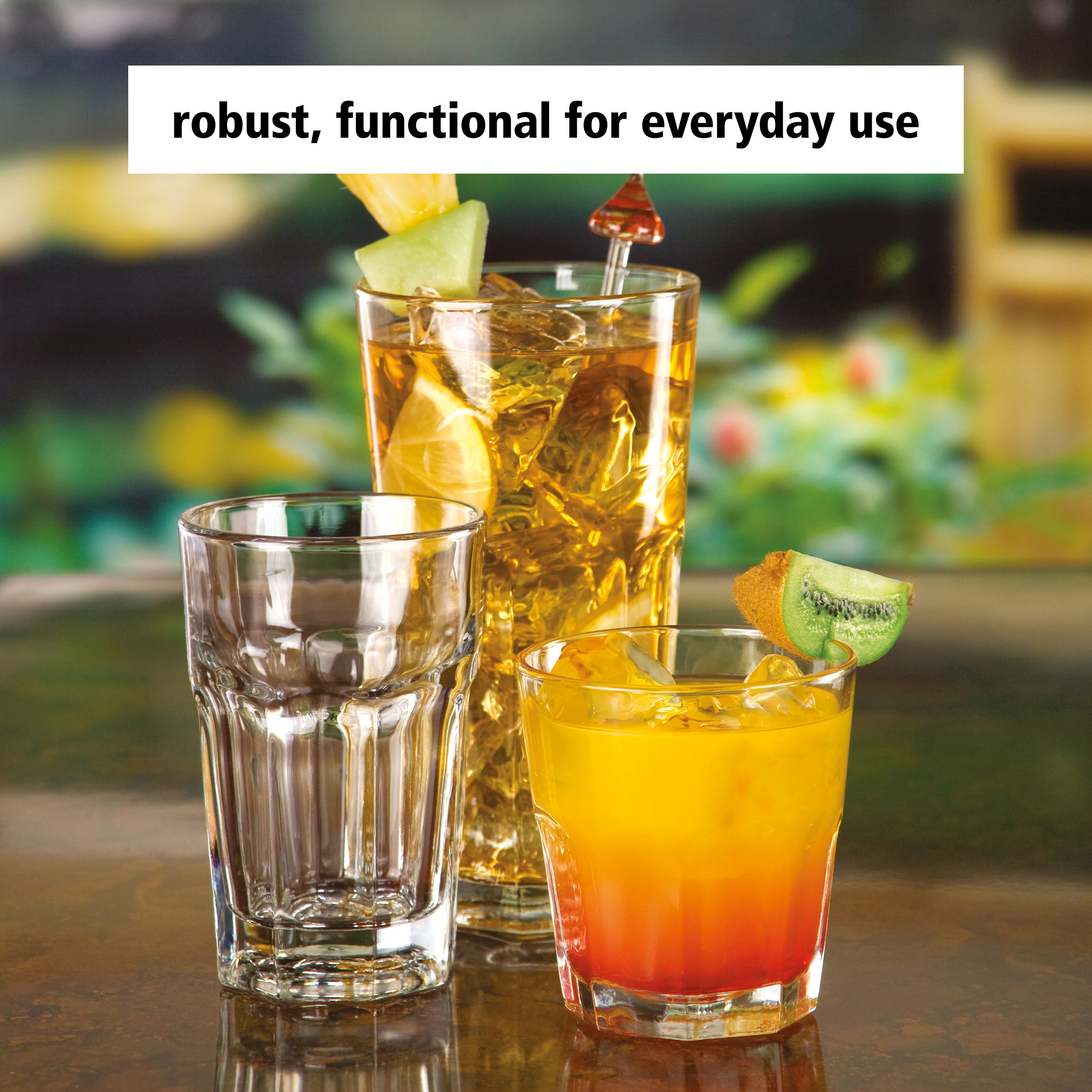 LIBBEY Gläser-Set »Cooler Glas -GIBRALTAR- 473 ml, Ø: 8,5 cm, H: 16 cm, 12er Set«, (Set, 12 tlg.), hochwertig verarbeitet, im modernen Design