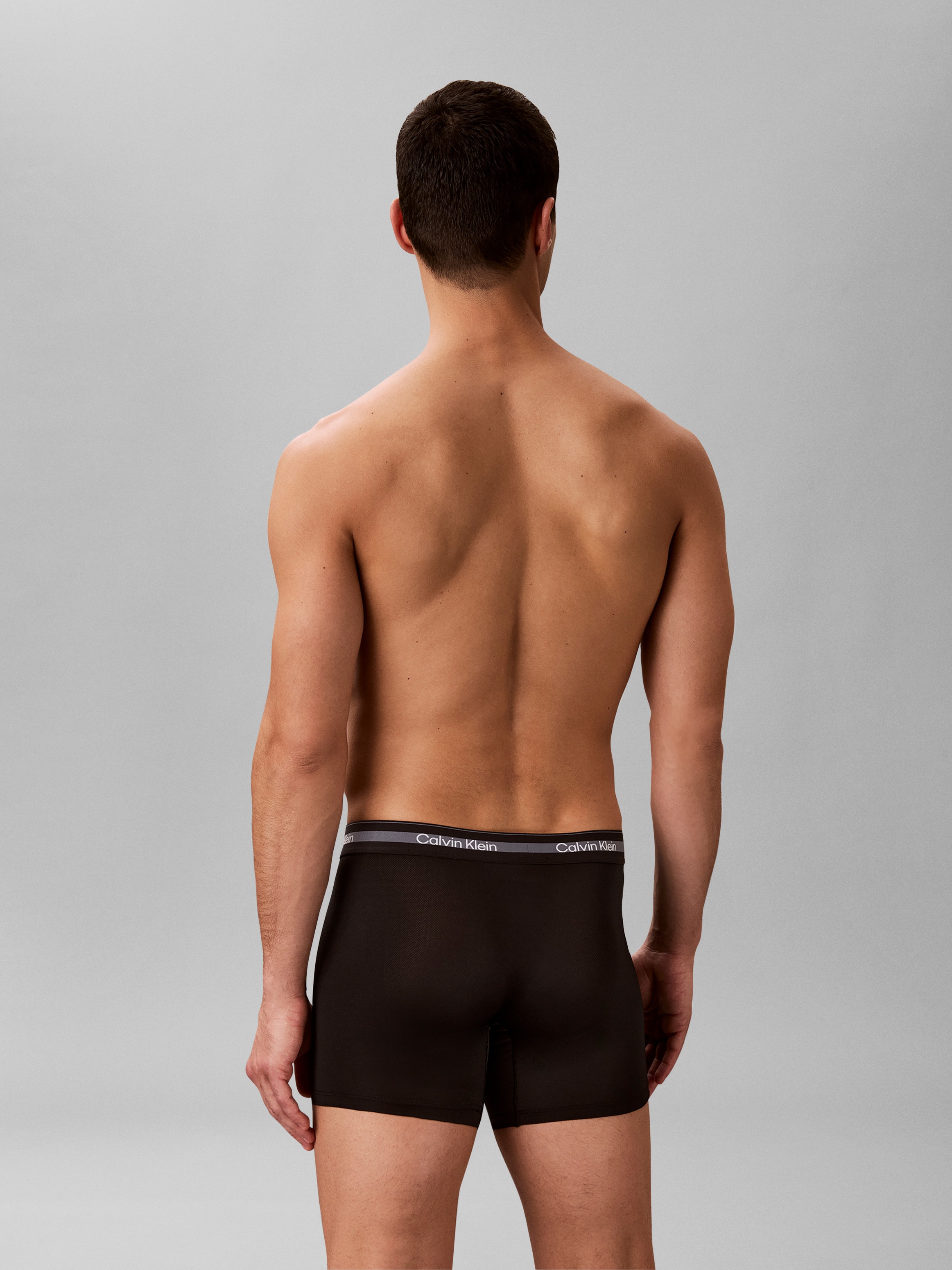 Calvin Klein Underwear Boxershorts Packung, 3er-Pack, 3 Stk. Körpernahe Passform mit elastischem Bund
