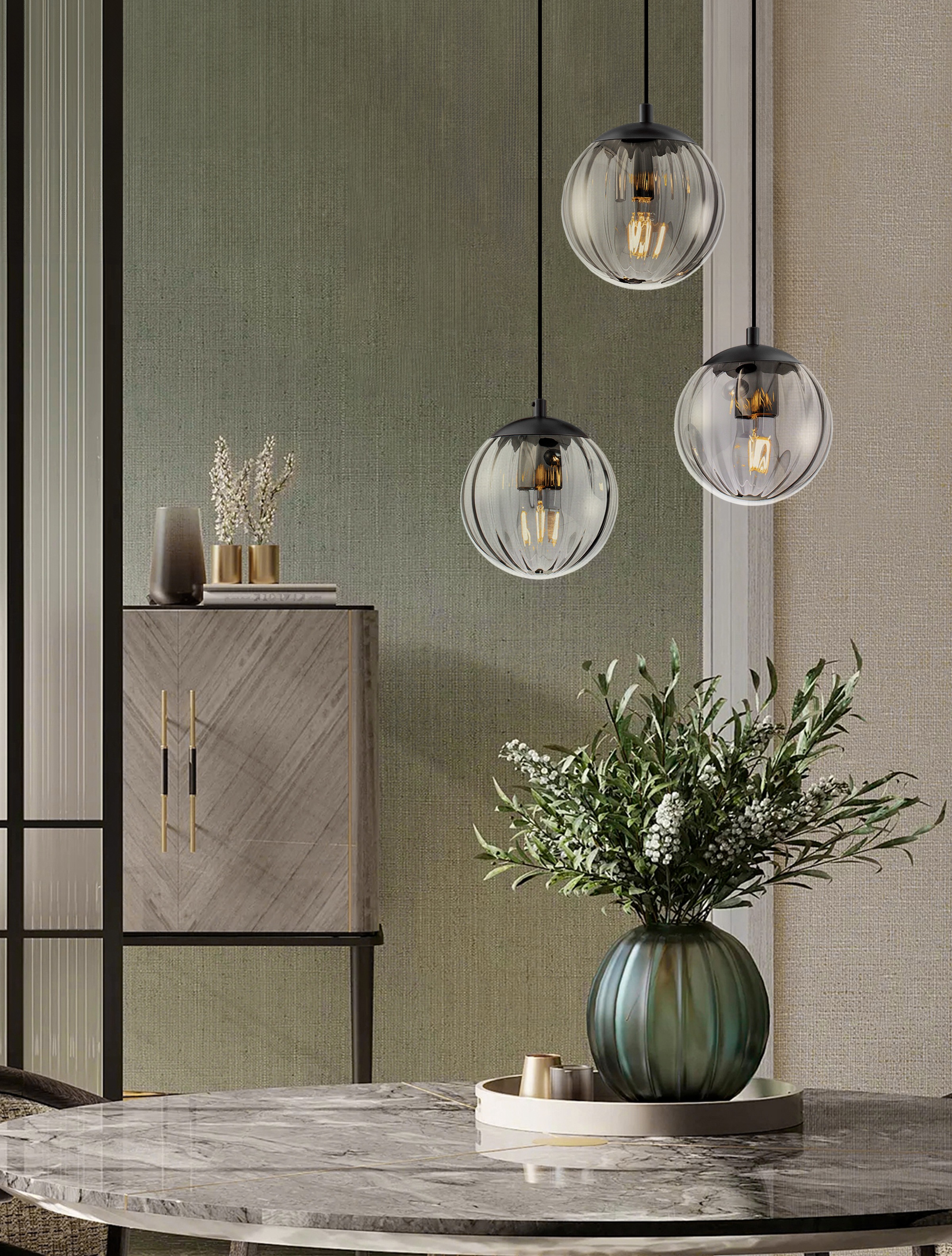 Nova Luce Pendelleuchte »ABBACUS« E27 1 Stk. günstig online kaufen