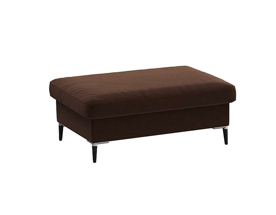 FLEXLUX Pouf »Fiore«, Kaltschaum, Füße Alu+schwarz günstig online kaufen