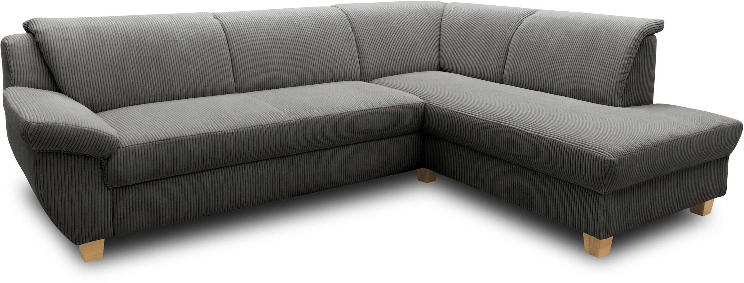 Home affaire Ecksofa »Yesterday zeitlos und elegant, bequeme Armlehnen, L-F günstig online kaufen