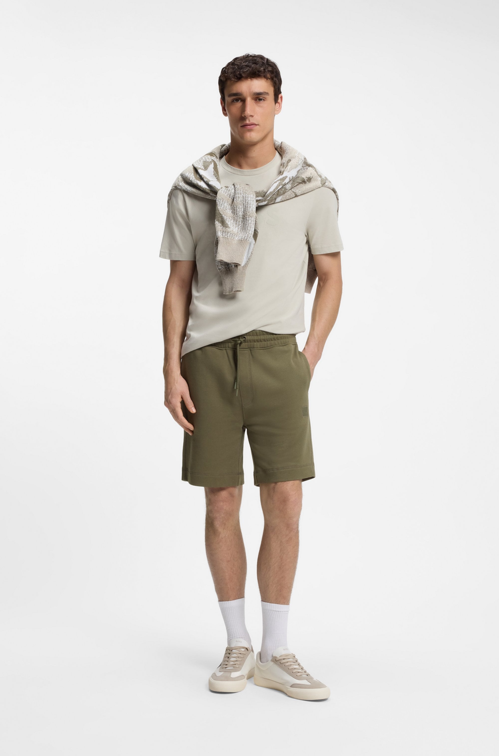 BOSS ORANGE Sweatshorts »Sewalk«  mit BOSS Markenlabel