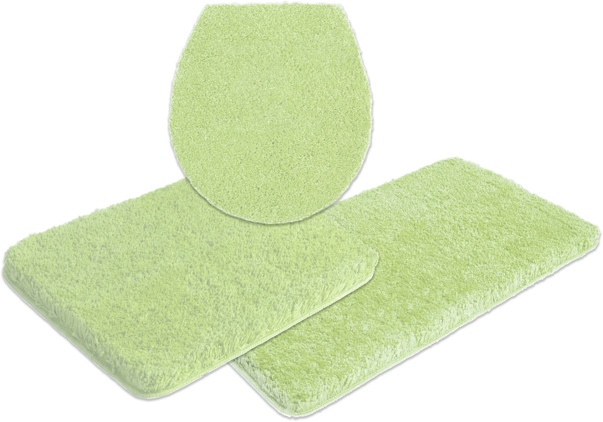 my home Badematte »Sanremo, Badvorleger, Badezimmer Teppich, sehr weich«, r günstig online kaufen
