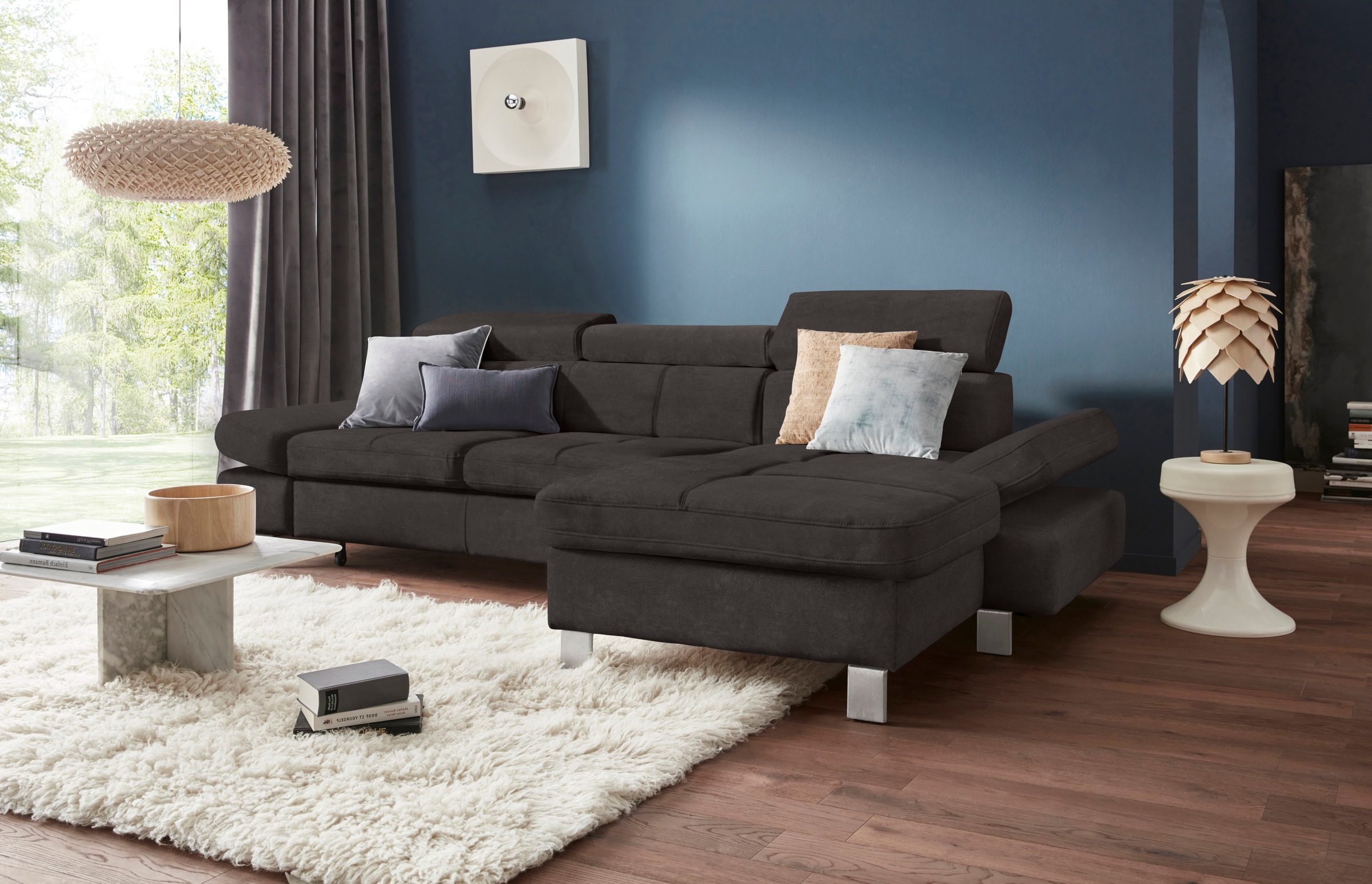 exxpo - sofa fashion Ecksofa »Fiji, hochwertige Detailverarbeitung im Sitz günstig online kaufen