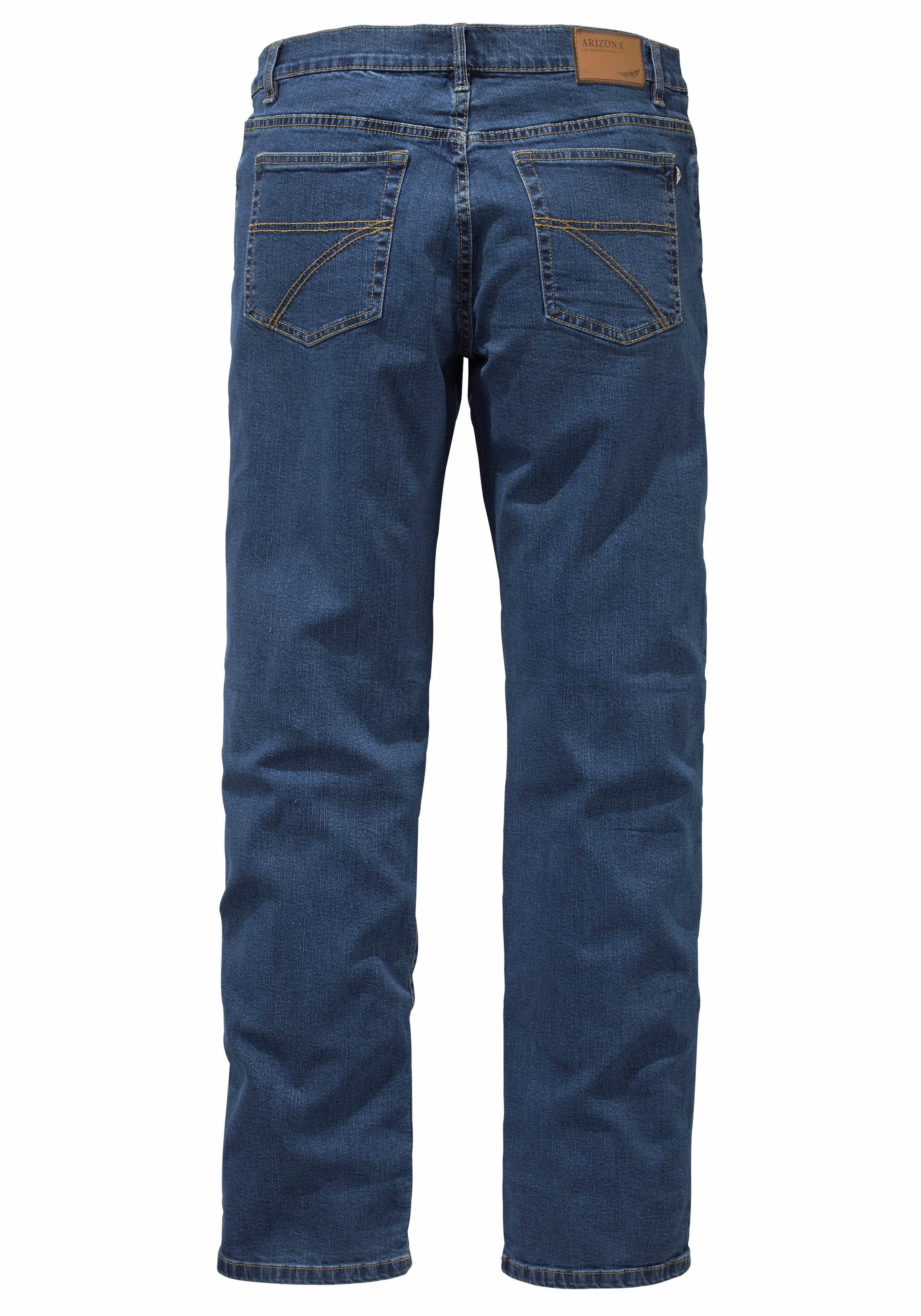 Arizona Stretch-Jeans »John«, (Packung, 2 tlg.), Straight Fit